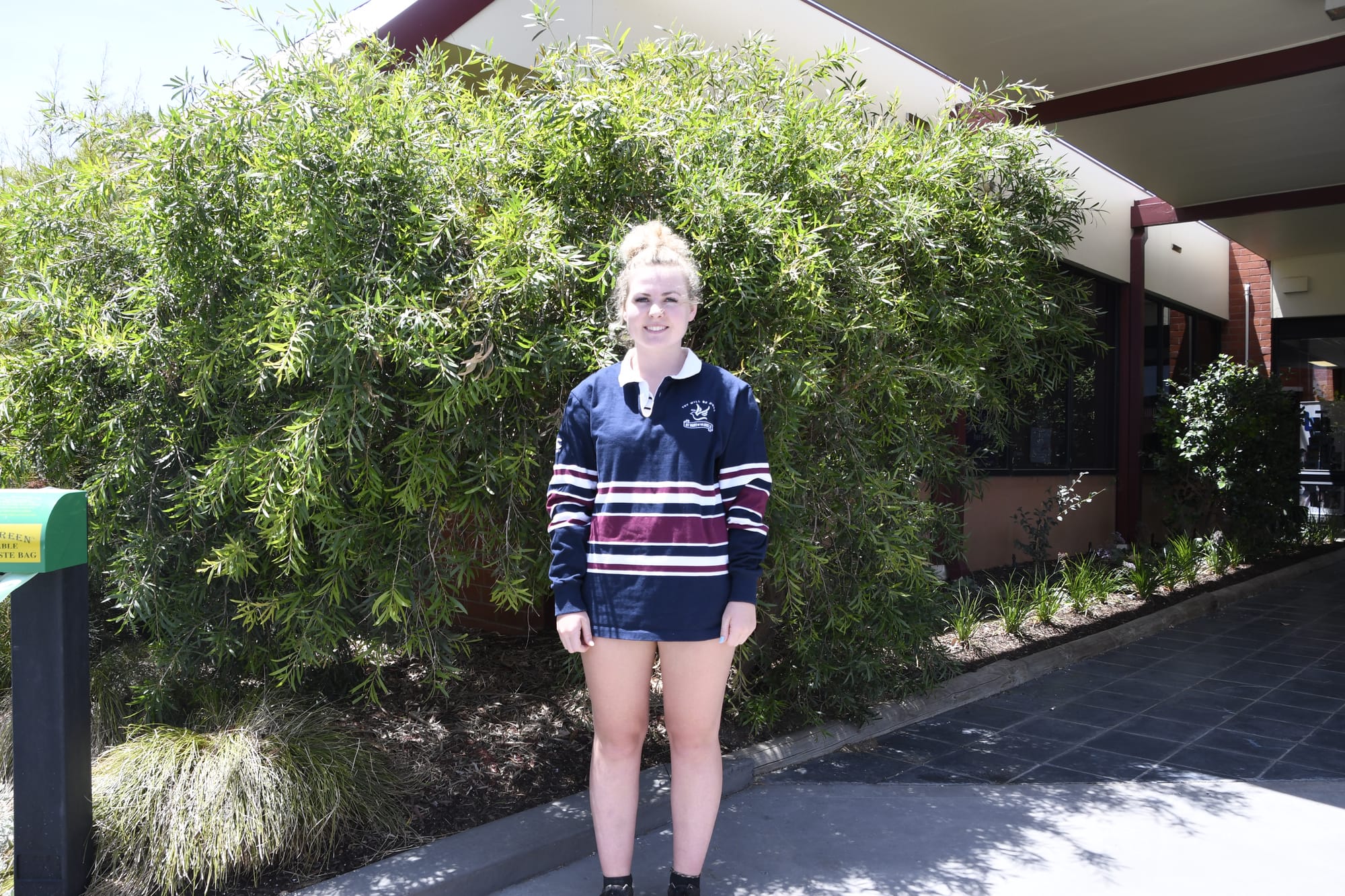 Daisy Lester ... Dux at St Mary of the Angels, Nathalia.