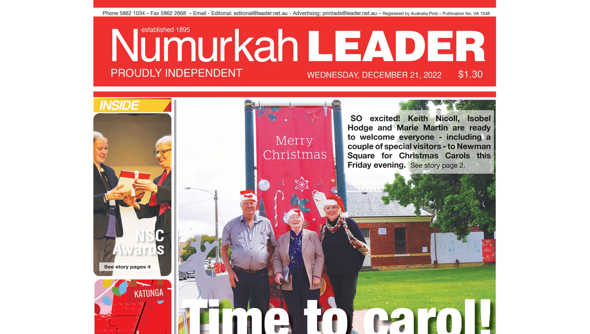 Numurkah Leader digital edition: December 21 2022
