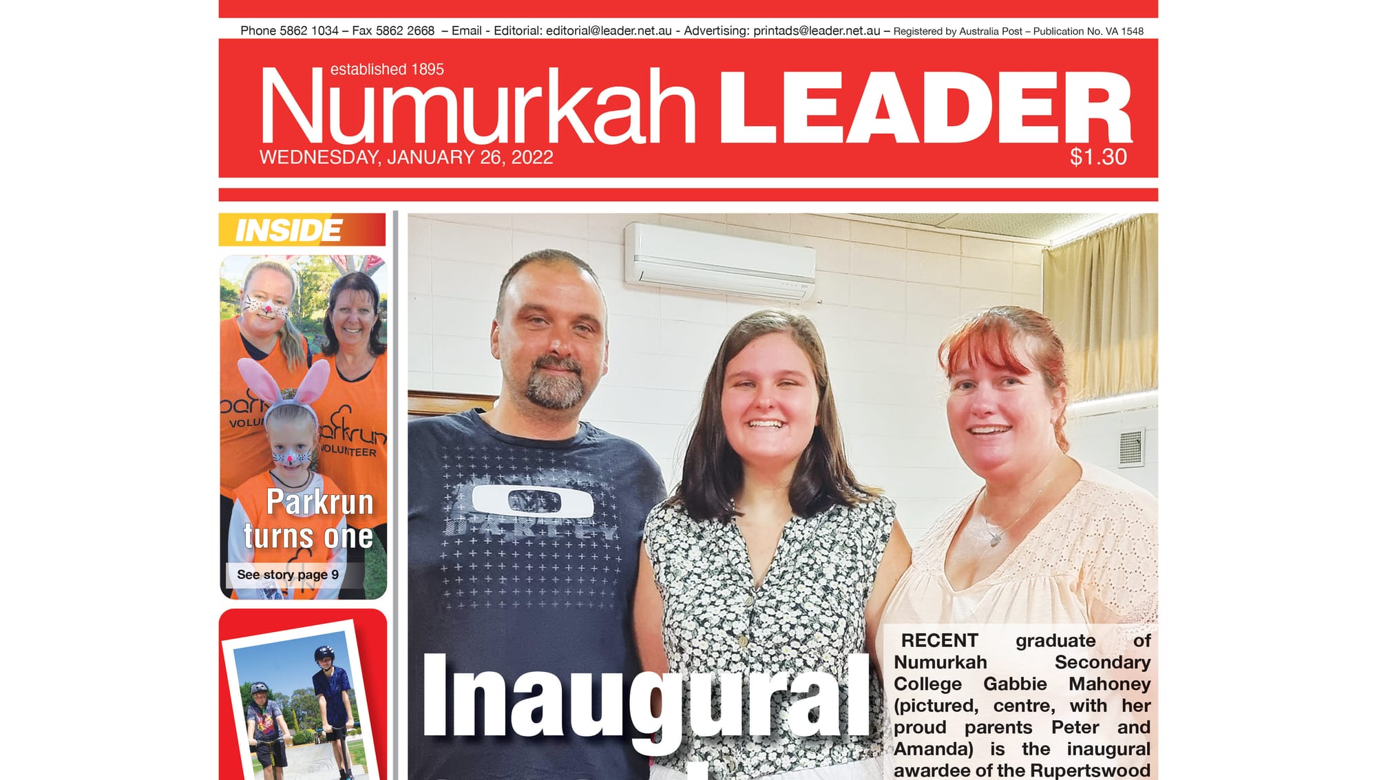 Numurkah Leader digital edition: January 26 2022