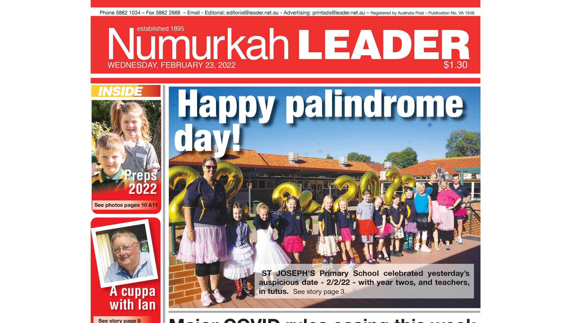 Numurkah Leader digital edition: February 23 2022