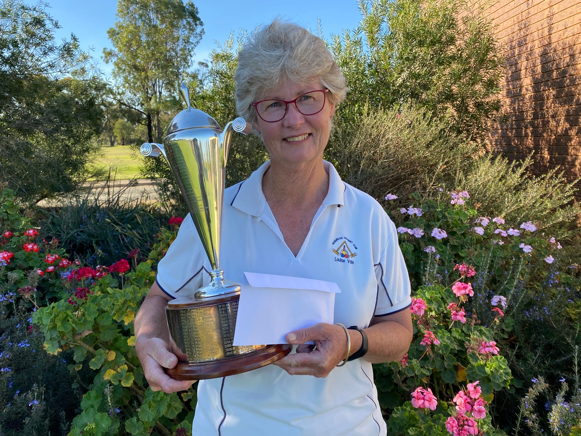 Star player ... Louise Vale will move onto the regional championships in a fornight’s time. 
