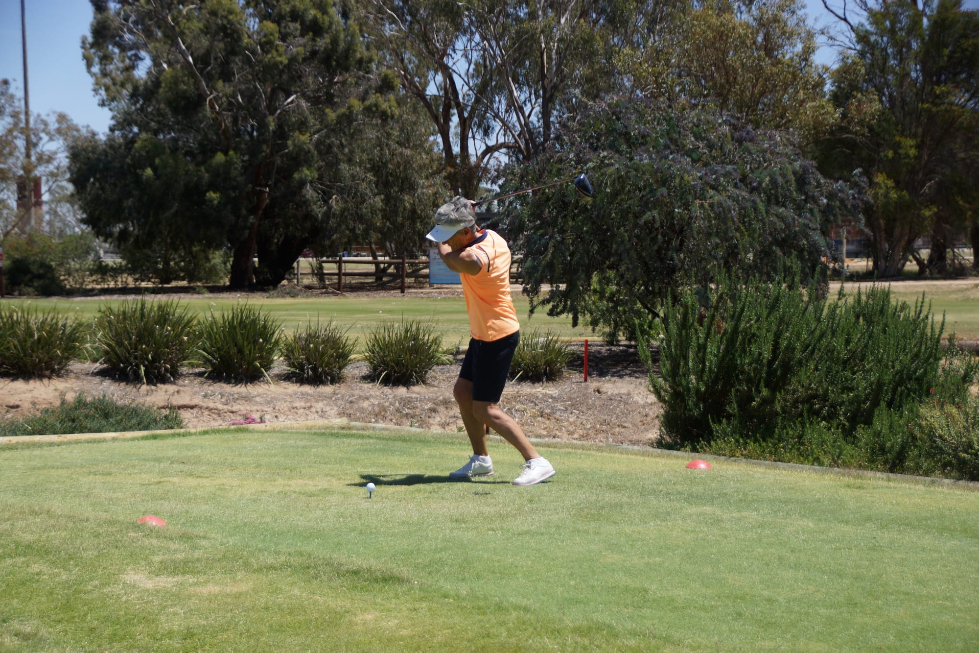 A new shirt ... Despite not having the best score of the day, Lauris Ashton won Saturday’s monthly medal shirt.