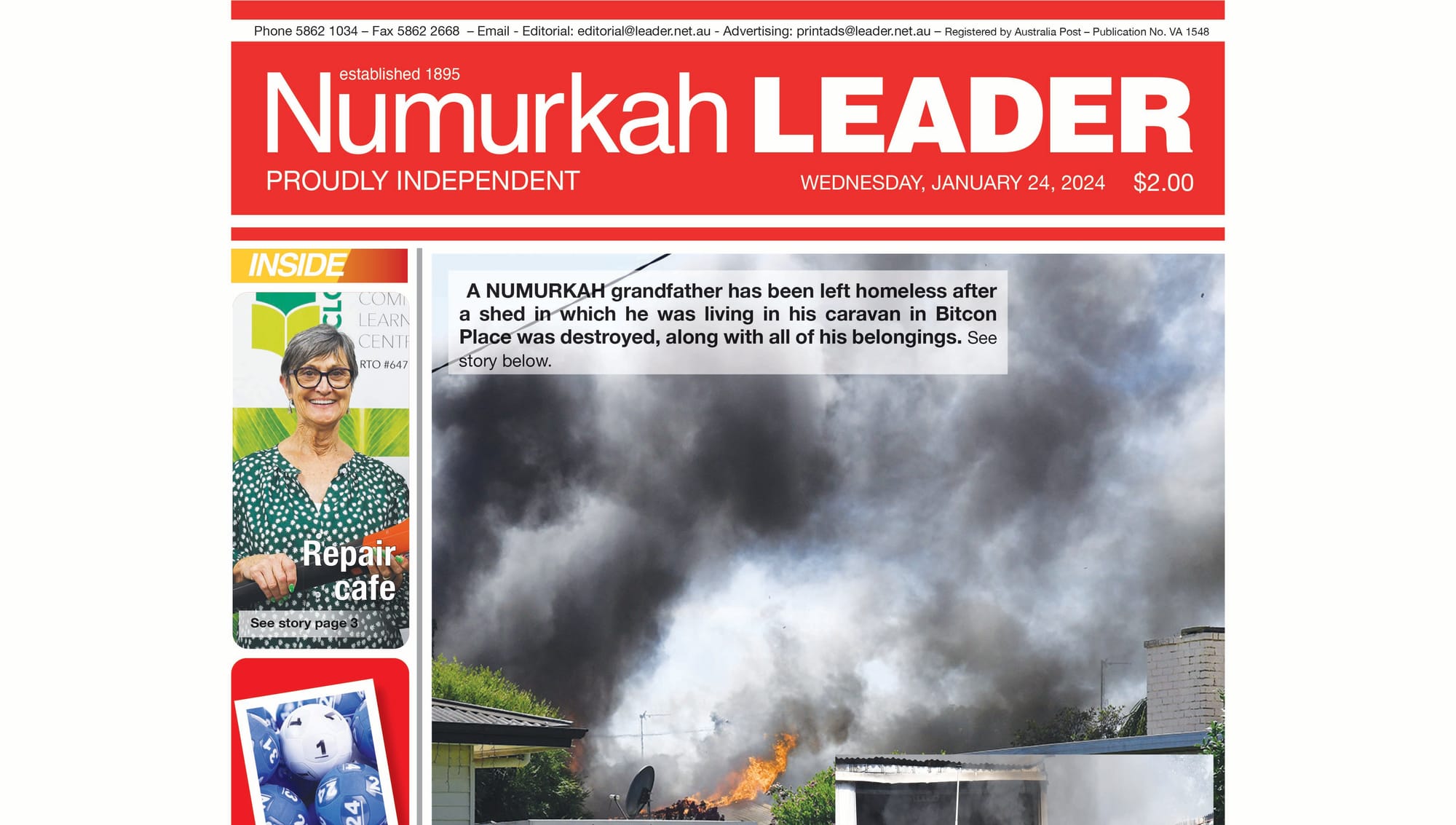 Numurkah Leader digital edition: January 24 2024