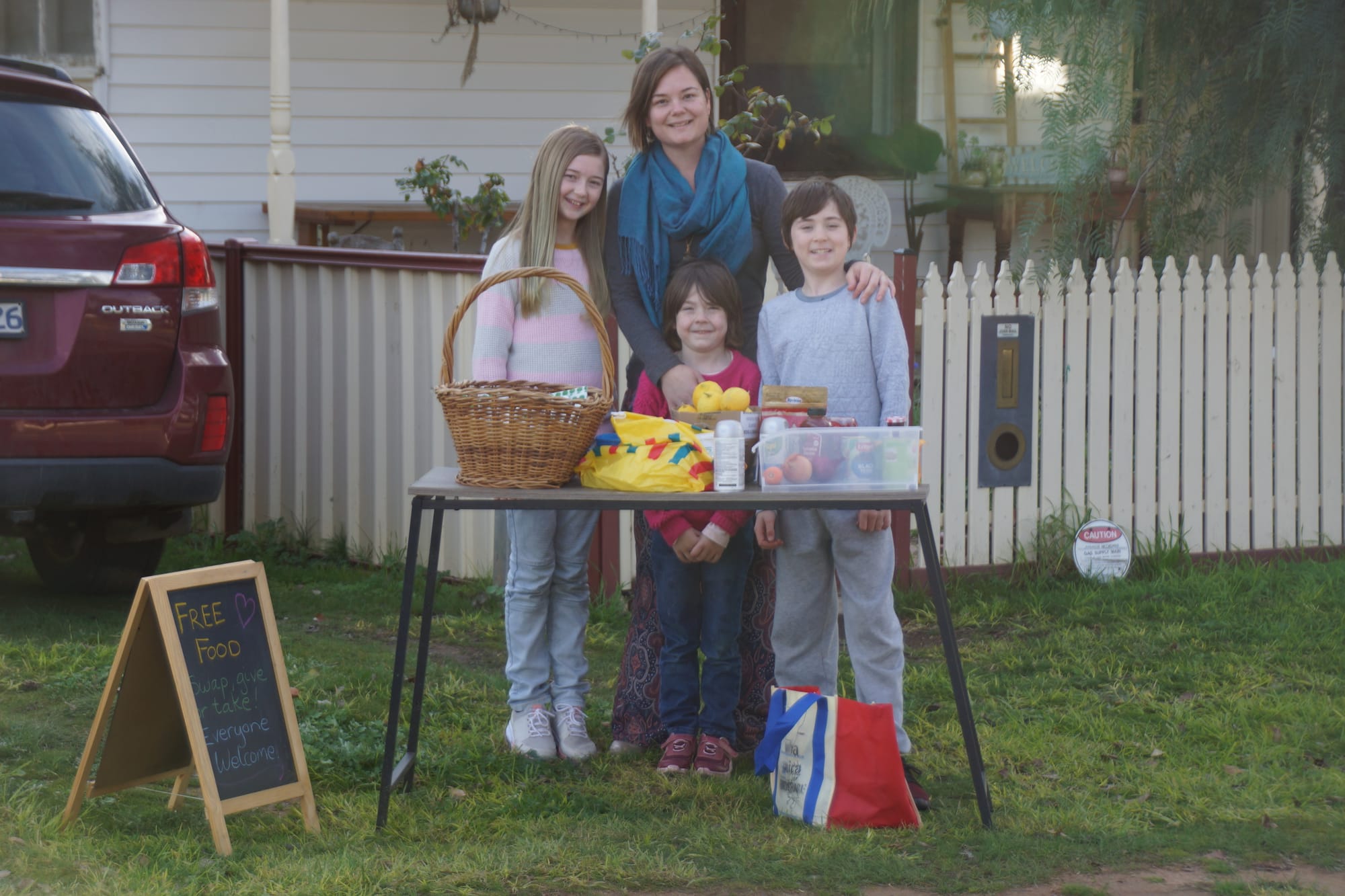 Free food to be found in Numurkah