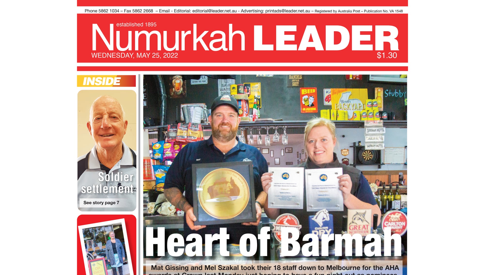 Numurkah Leader digital edition: May 25 2022