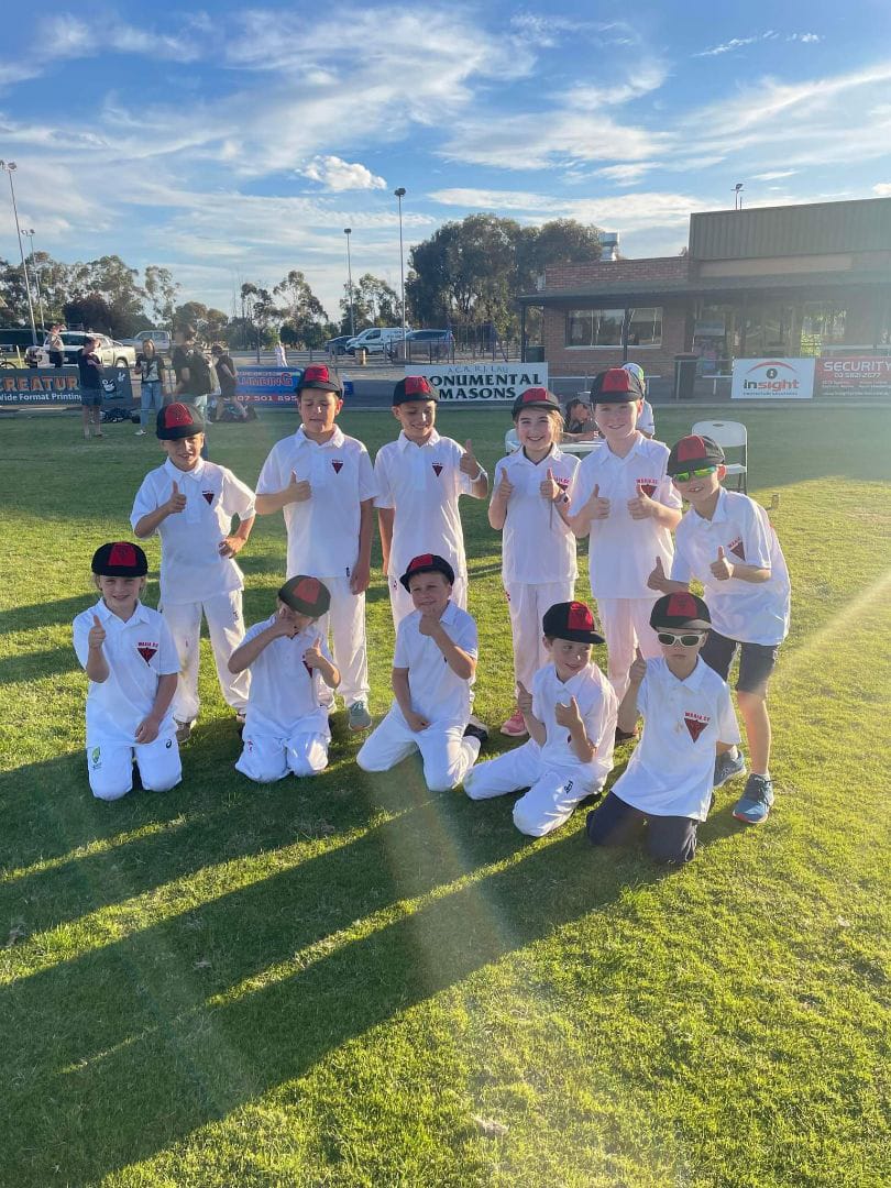 Happy to be out there... Waaia’s under 10s had a tie last week. 

