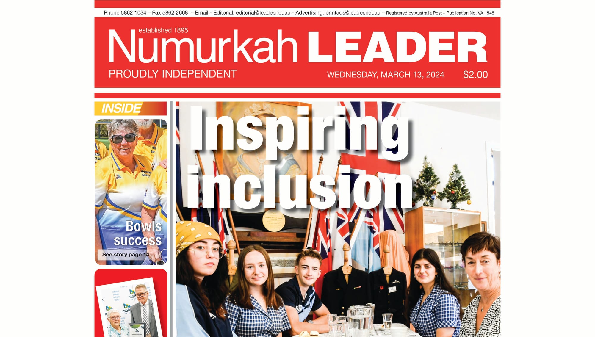 Numurkah Leader digital edition: March 13 2024