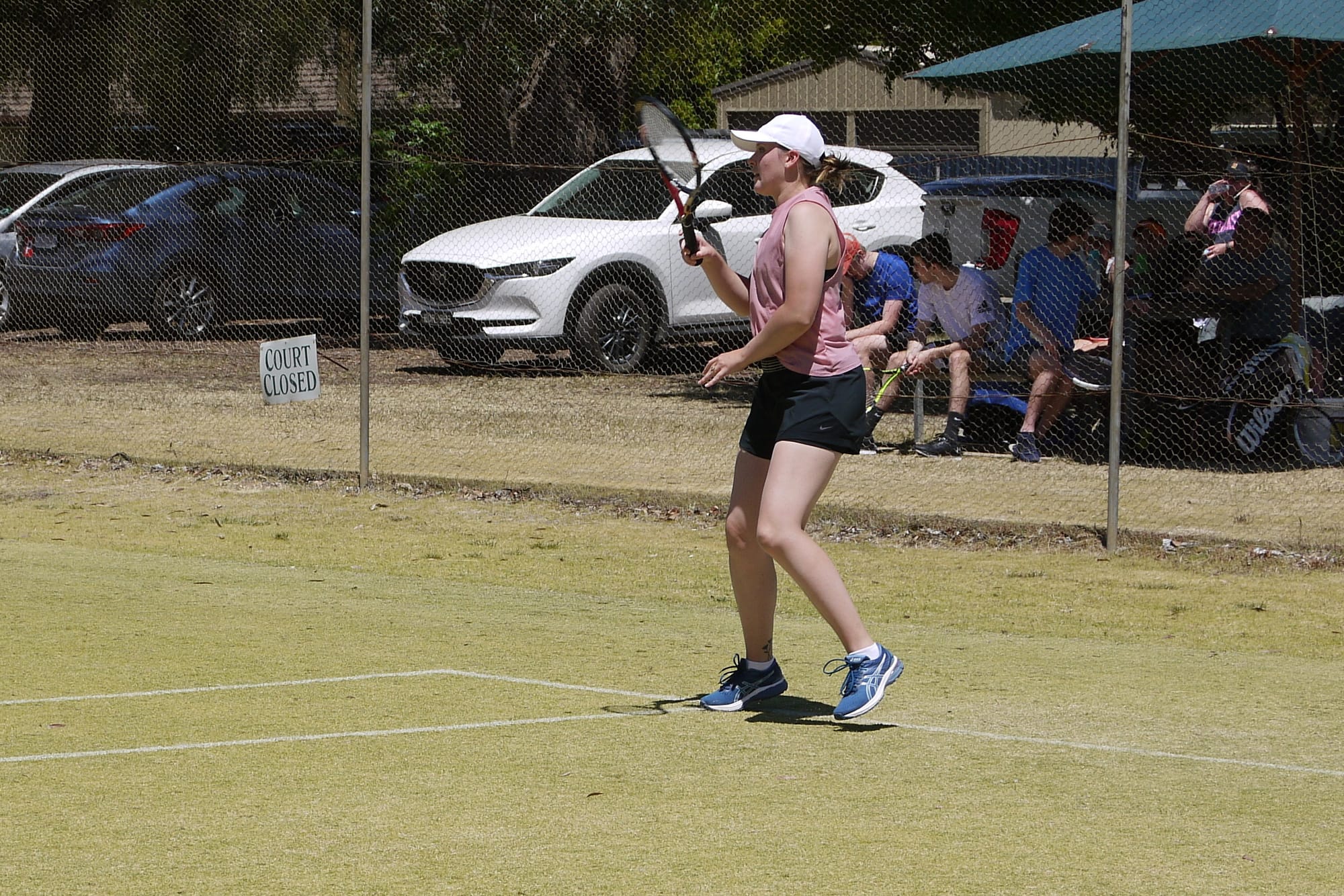 Three set winner ... Laura Booth only conceded five games on Saturday, in a dominant performance by her Nathalia GM2 side.
