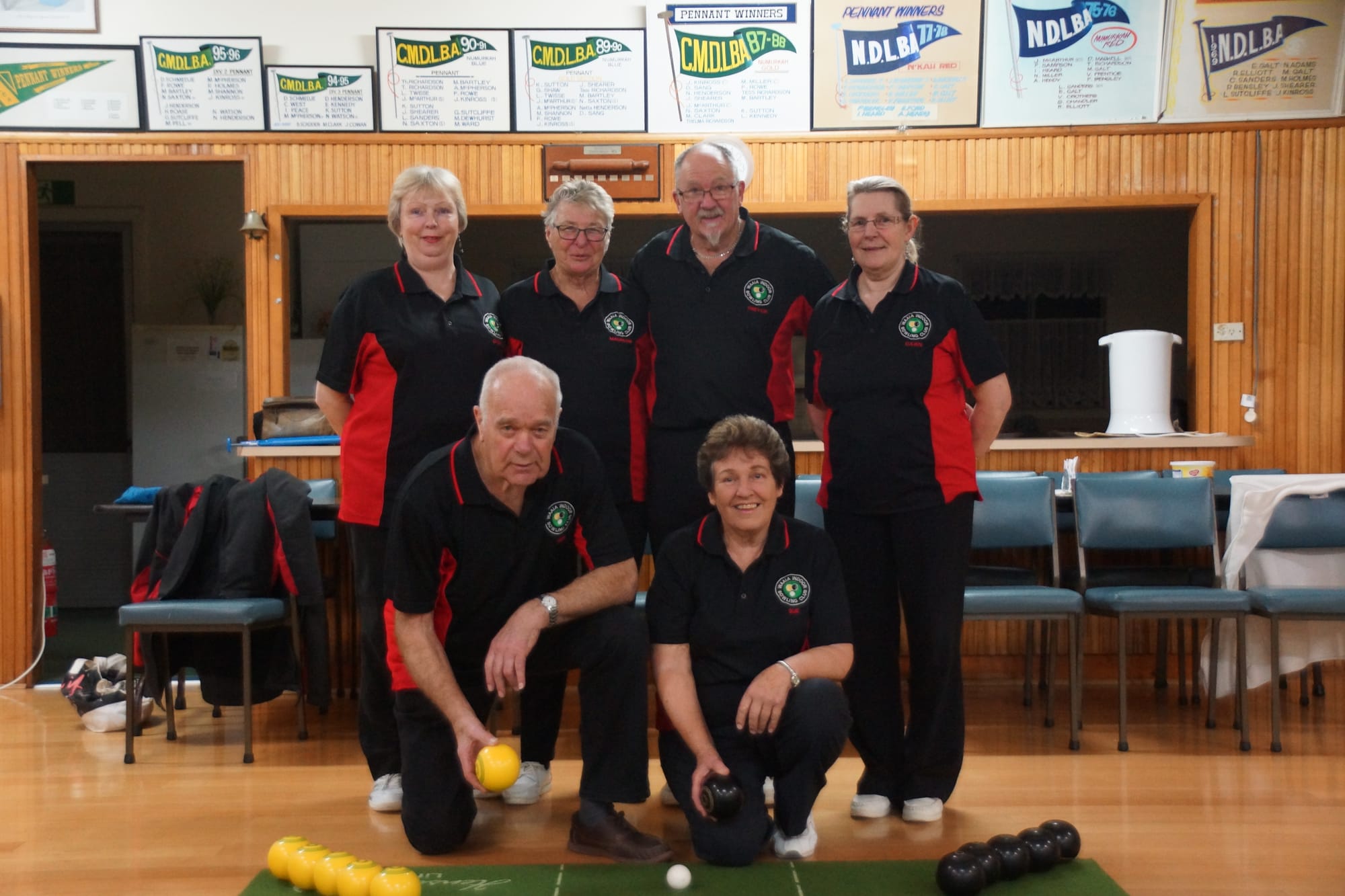 Bombers’ turn to take out indoor bowls title