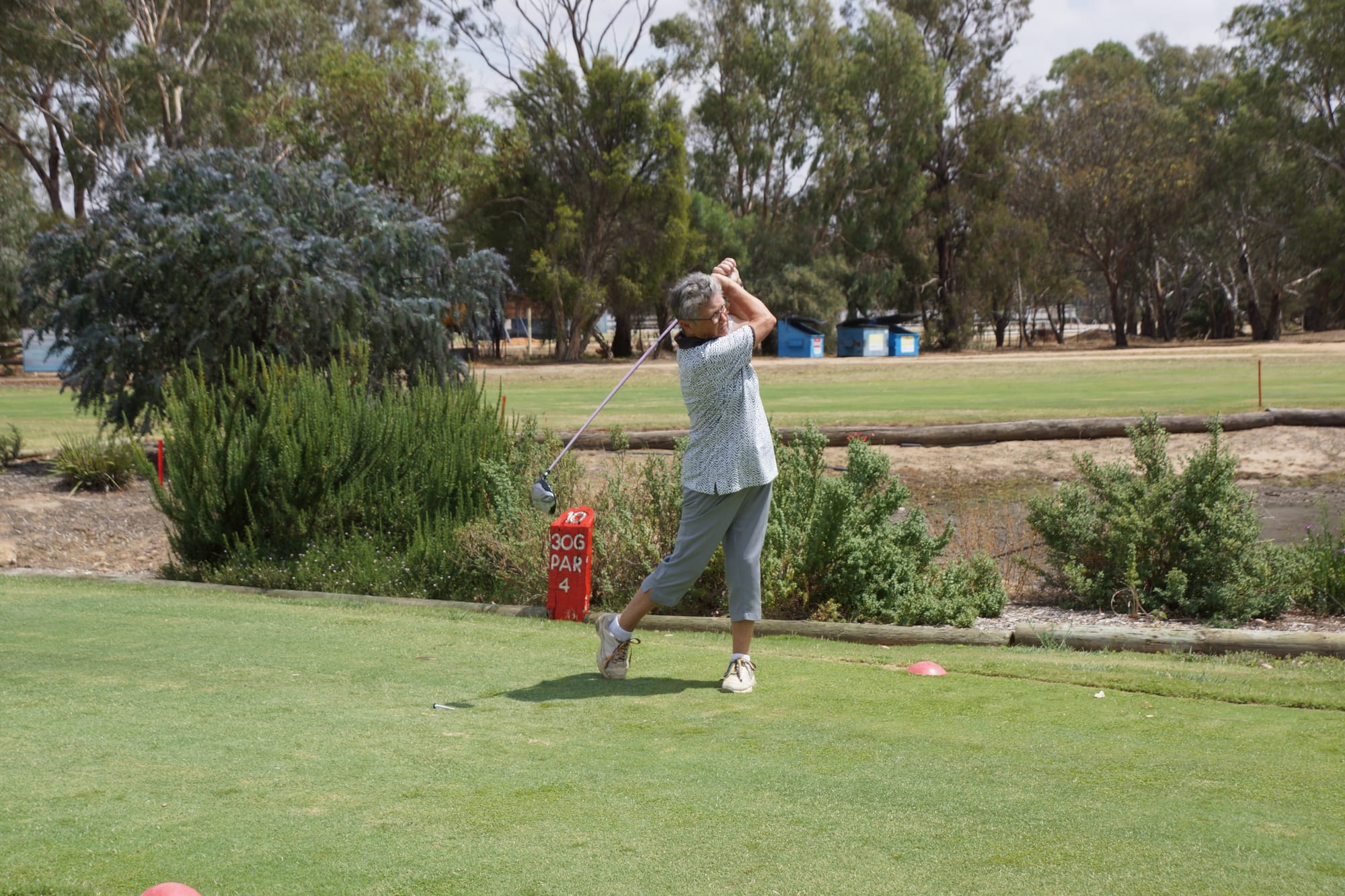 Who knows the words to My Grandfathers Clock? ... Sandy Trimble won last Wednesday’s stableford round at Numurkah.