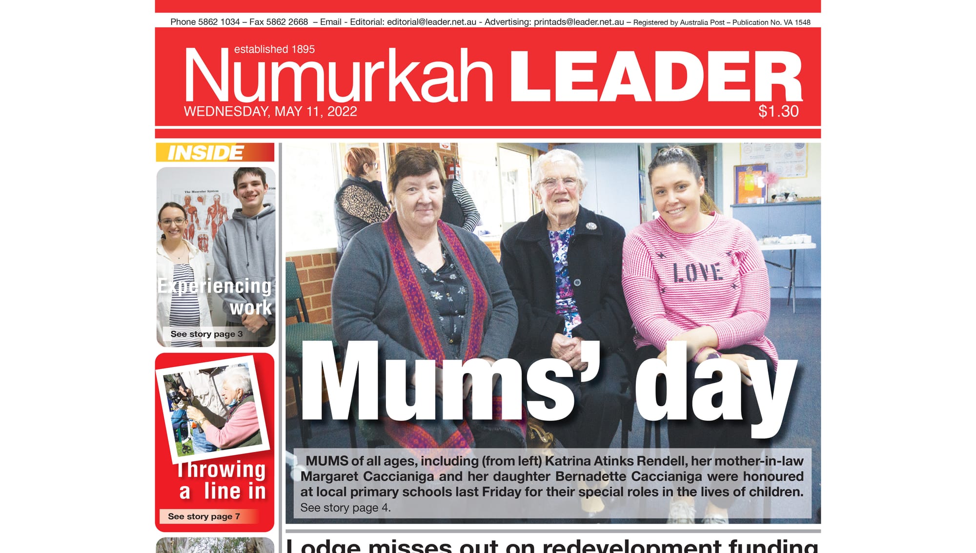 Numurkah Leader digital edition: May 11 2022