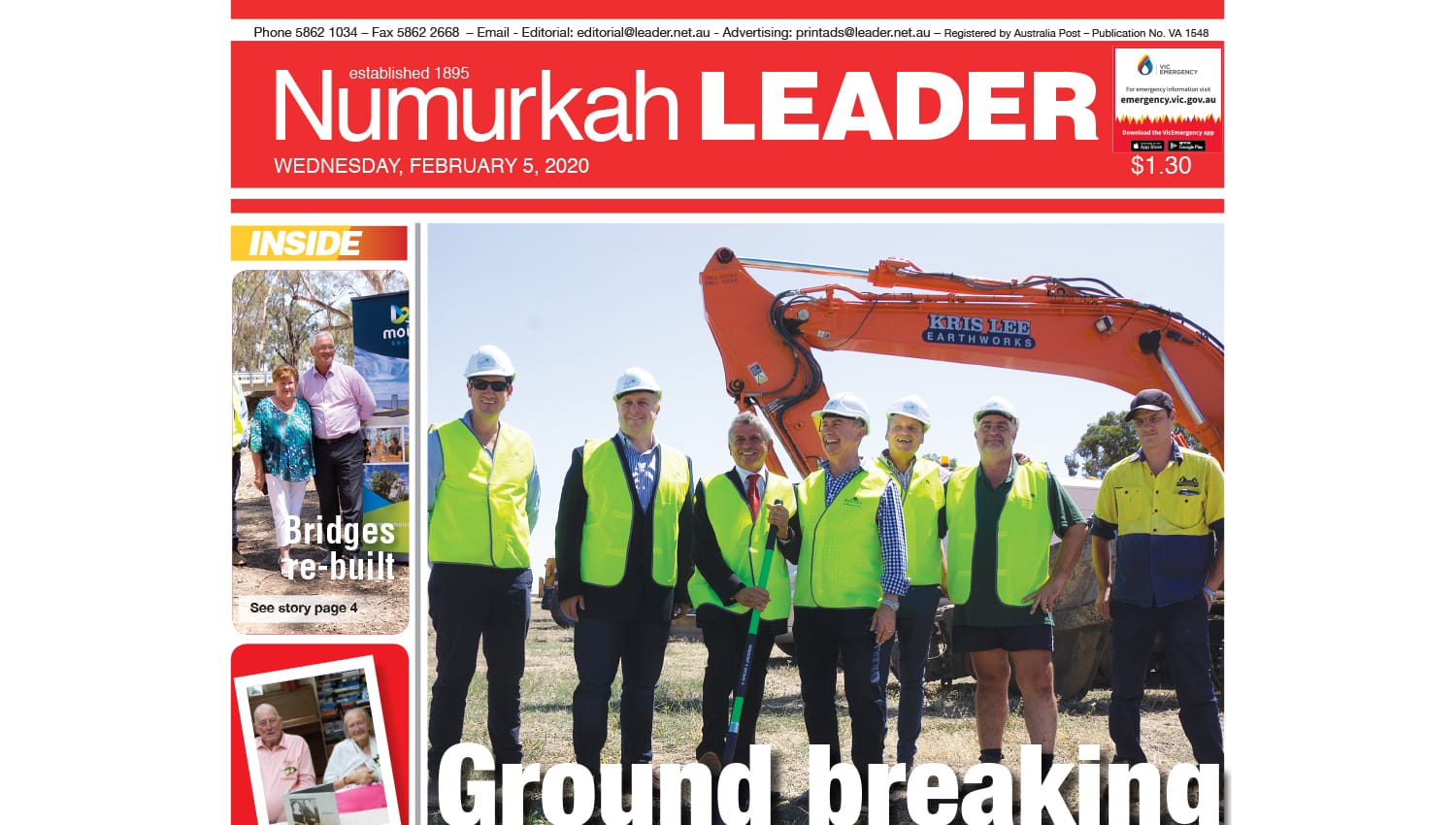 Numurkah Leader digital edition: February 5 2020