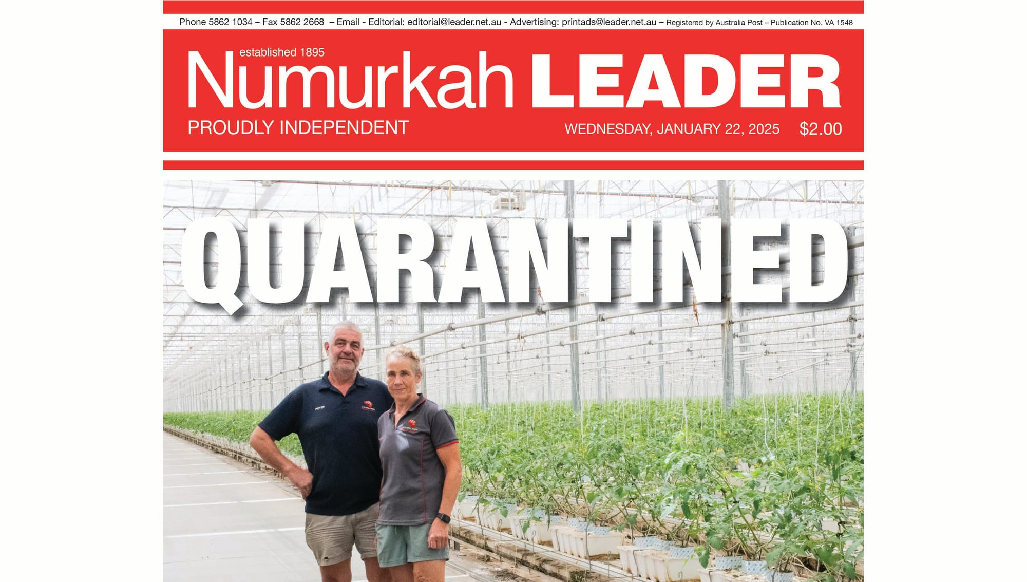 Numurkah Leader Digital Edition January 22 2025
