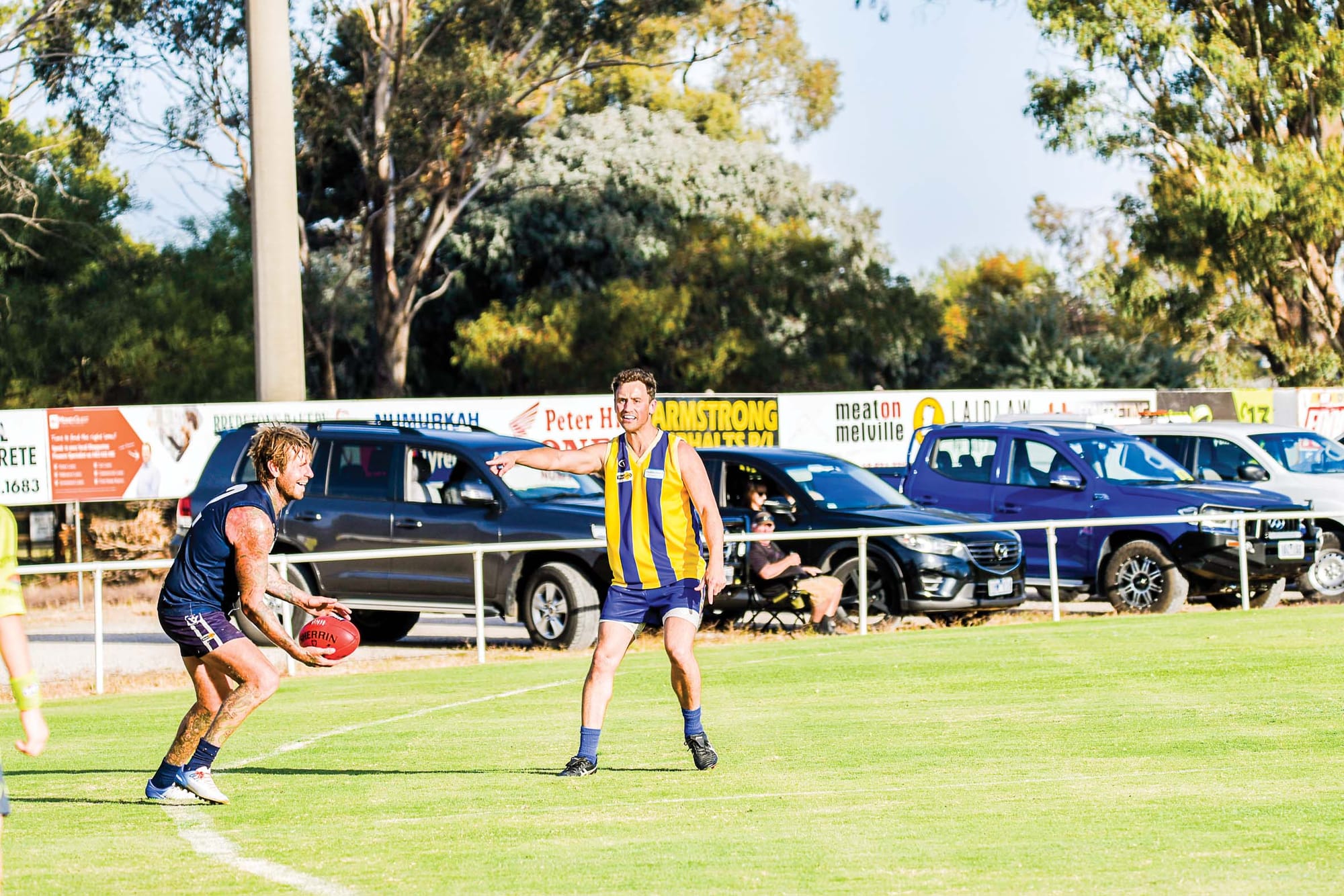 Leader of the pack ... Shane Miller has been a guiding light for the young Blues so far this year. 
