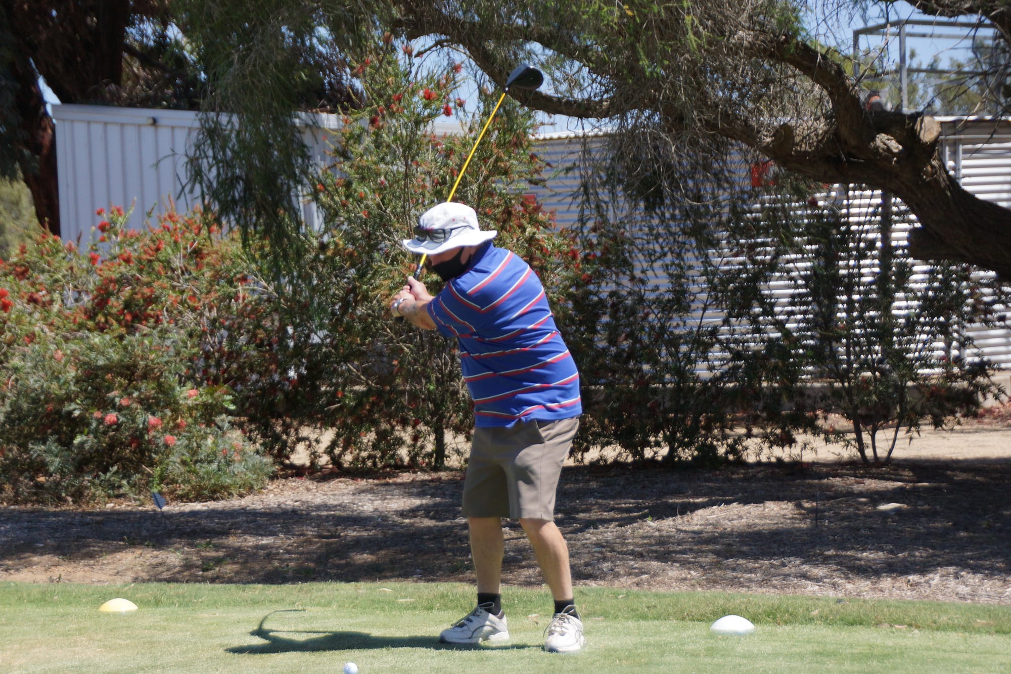 Perfect pitch ... Bill Green was in great form to win Saturday’s stroke round.