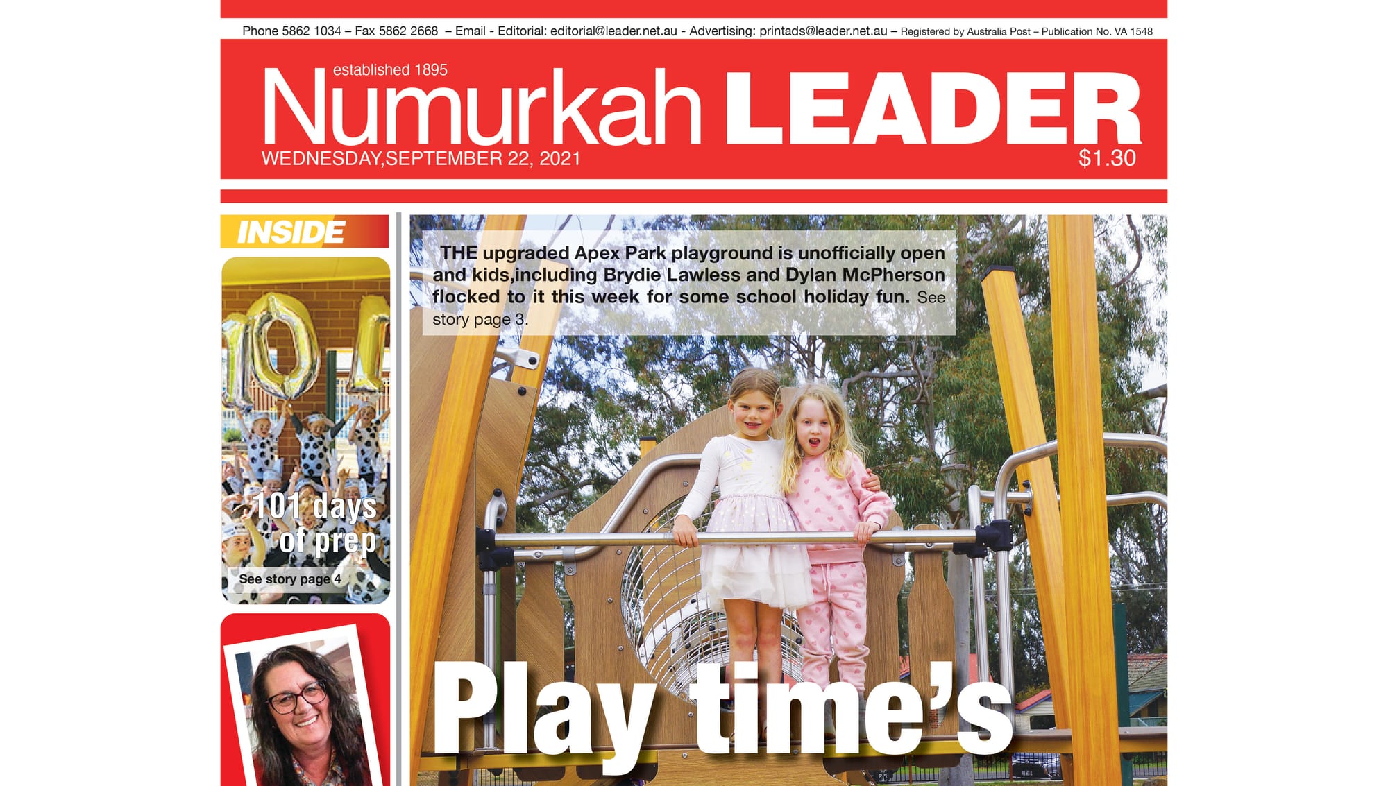 Numurkah Leader digital edition: September 22 2021