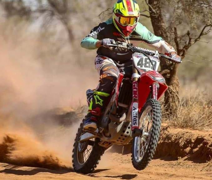 Speed thrills ... James Heenan will buckle up for a massive 230km race this Sunday. 