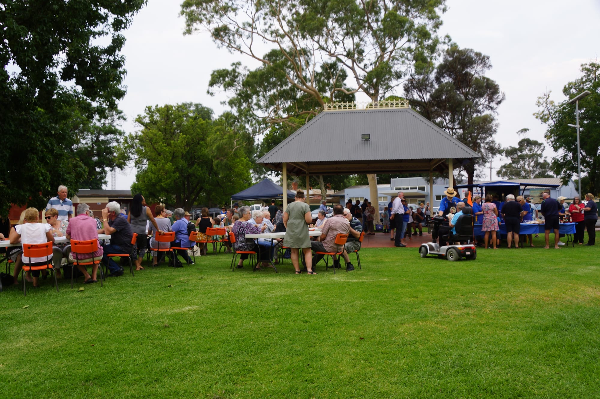 Community gathering ... Around 150 people attended the event to help plan Numurkah’s future.