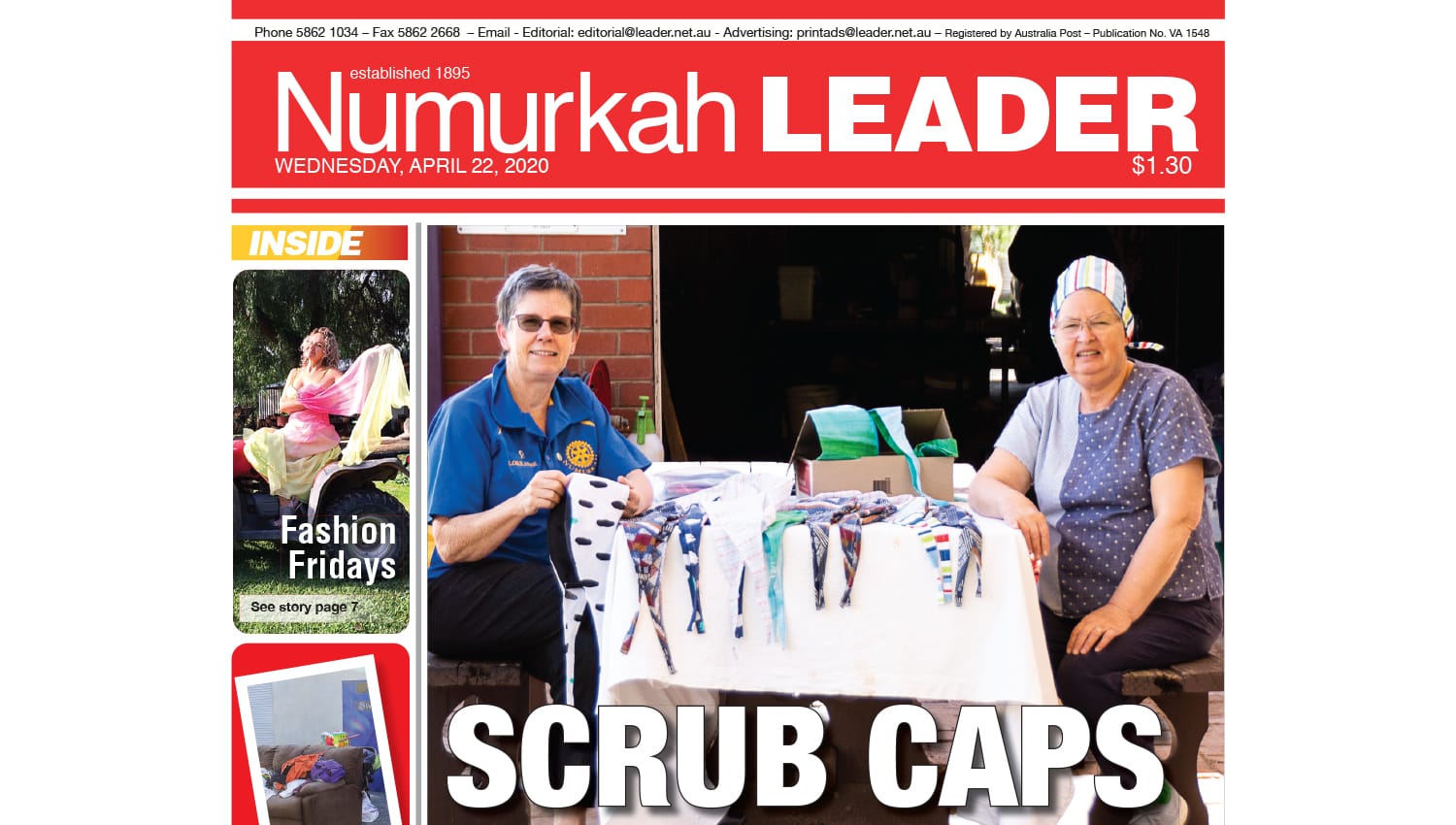Numurkah Leader digital edition: April 22 2020