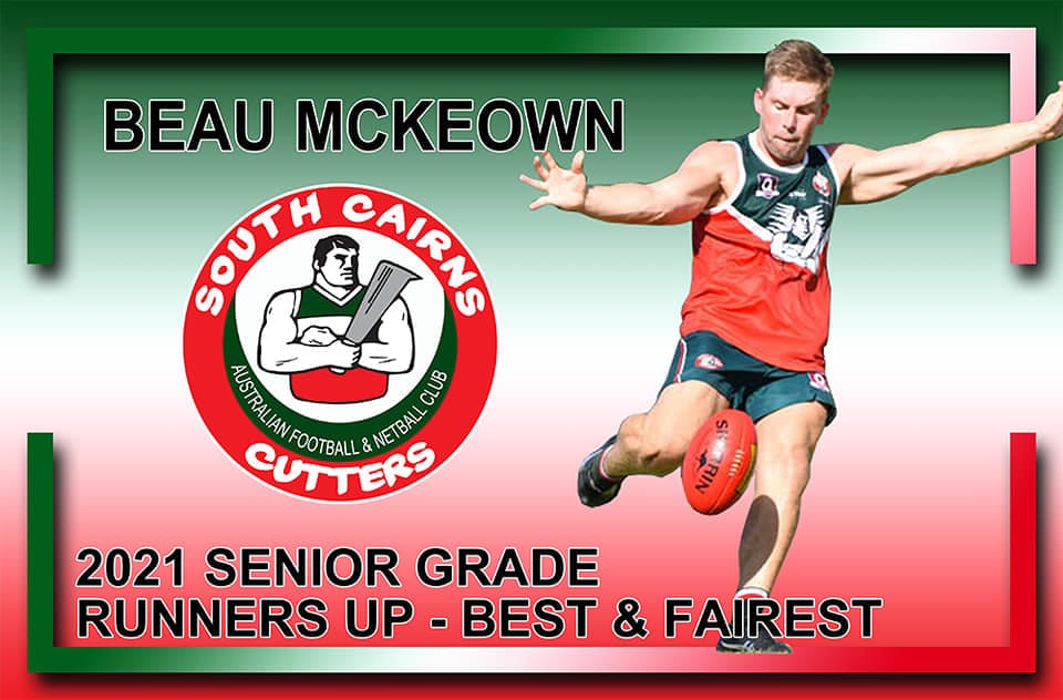 New home... Beau McKeown in action for South Cairns.