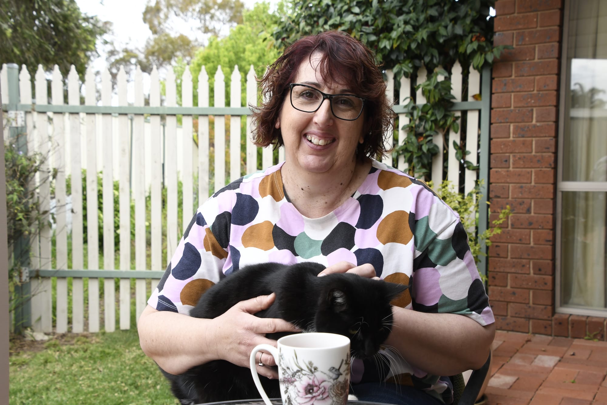Floral tea ... This week Dom had a cuppa with local florist Nicole Henderson.
