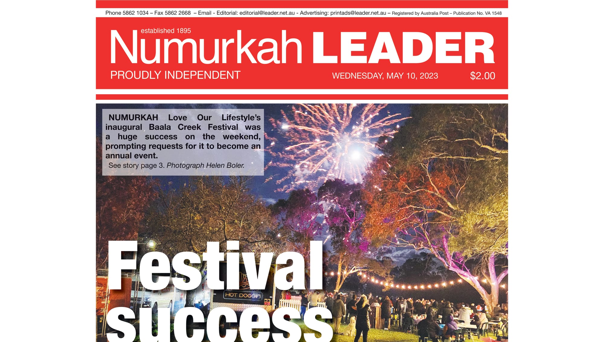 Numurkah Leader digital edition: May 10 2023