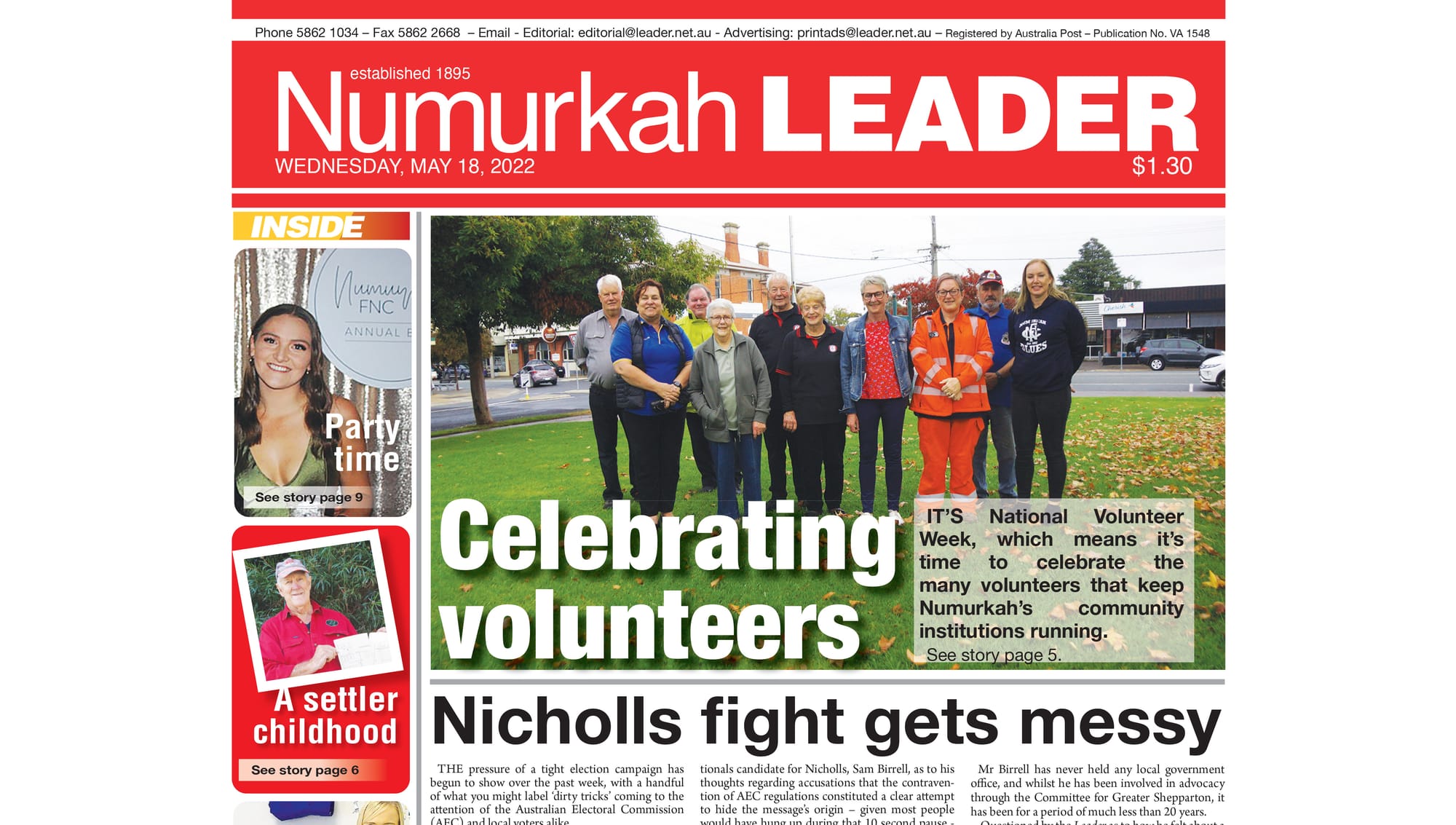 Numurkah Leader digital edition: May 18 2022