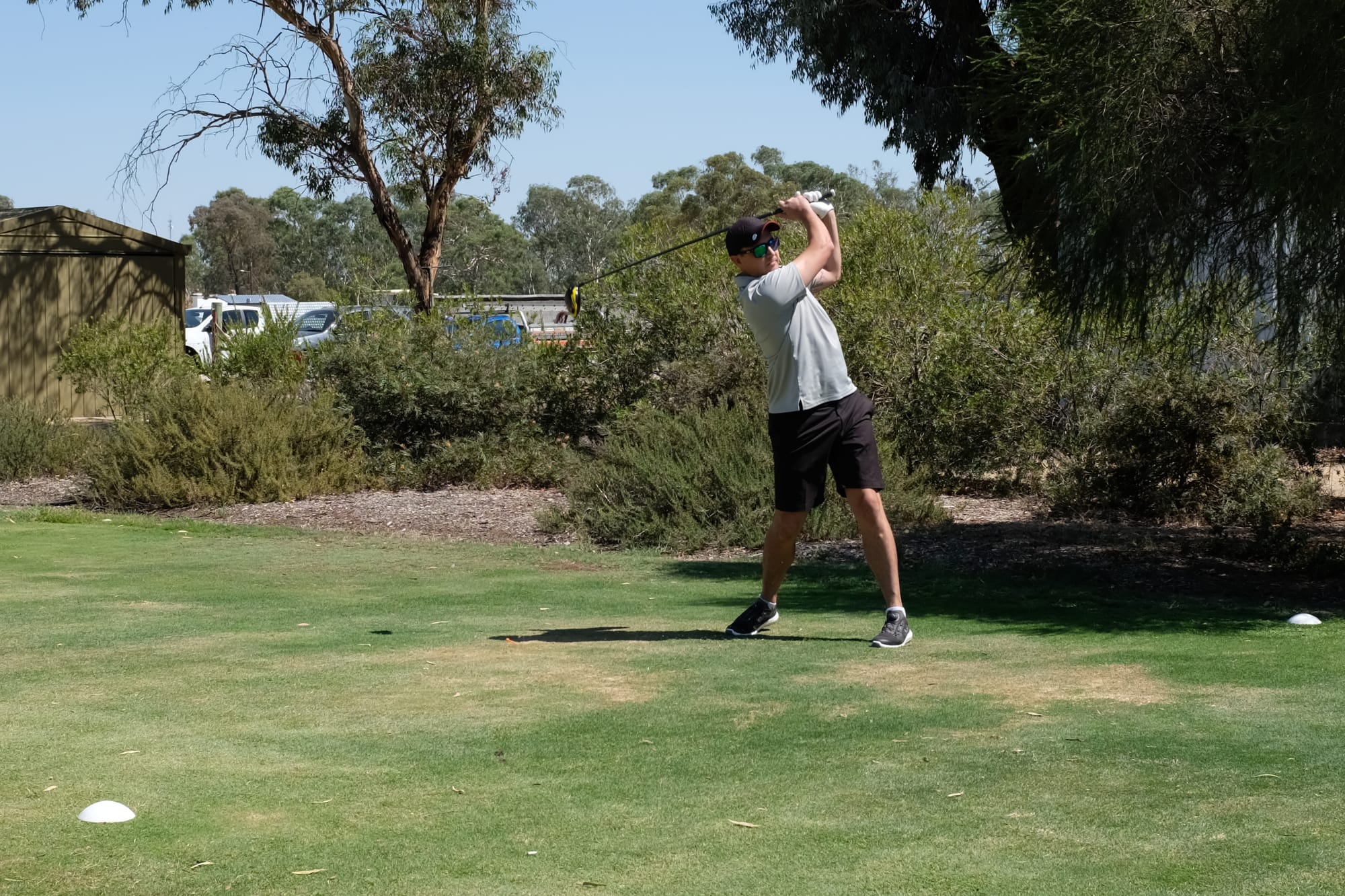 Happy day ... Dave Gilmour put together a great round on Saturday, to tick off a couple of boxes on his golf list.