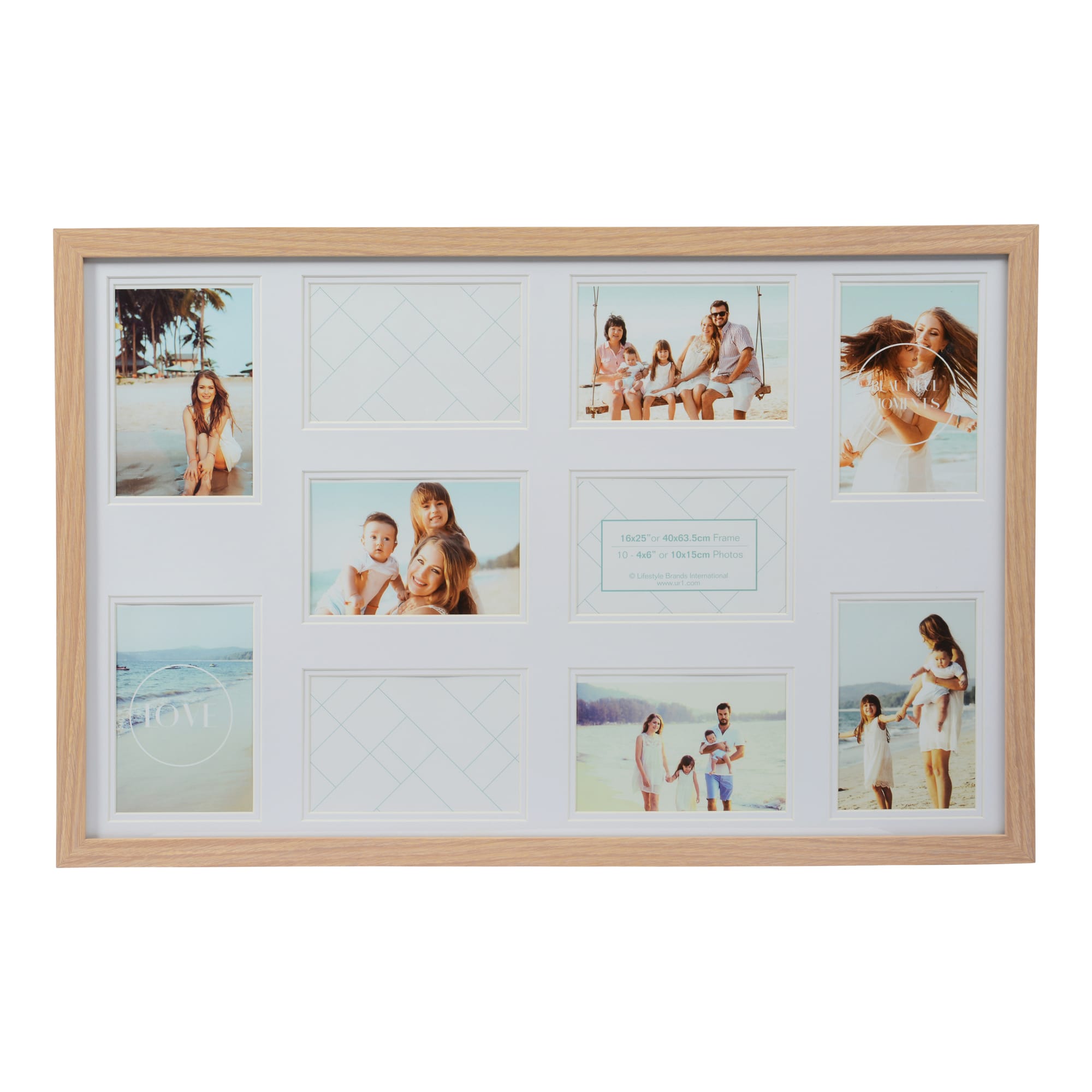 Galleria: Oak gallery frame — 16x25" $35. 16x40" $40.
