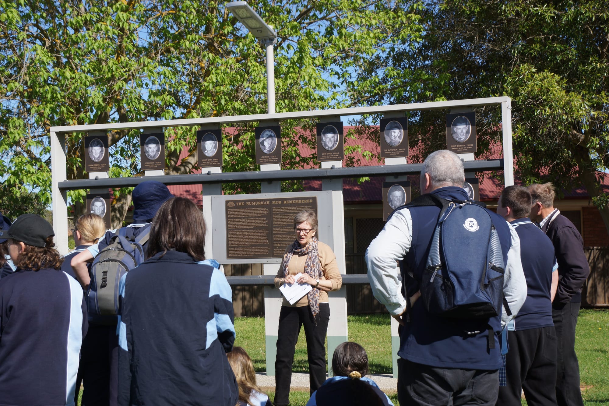 New generation learning about local history