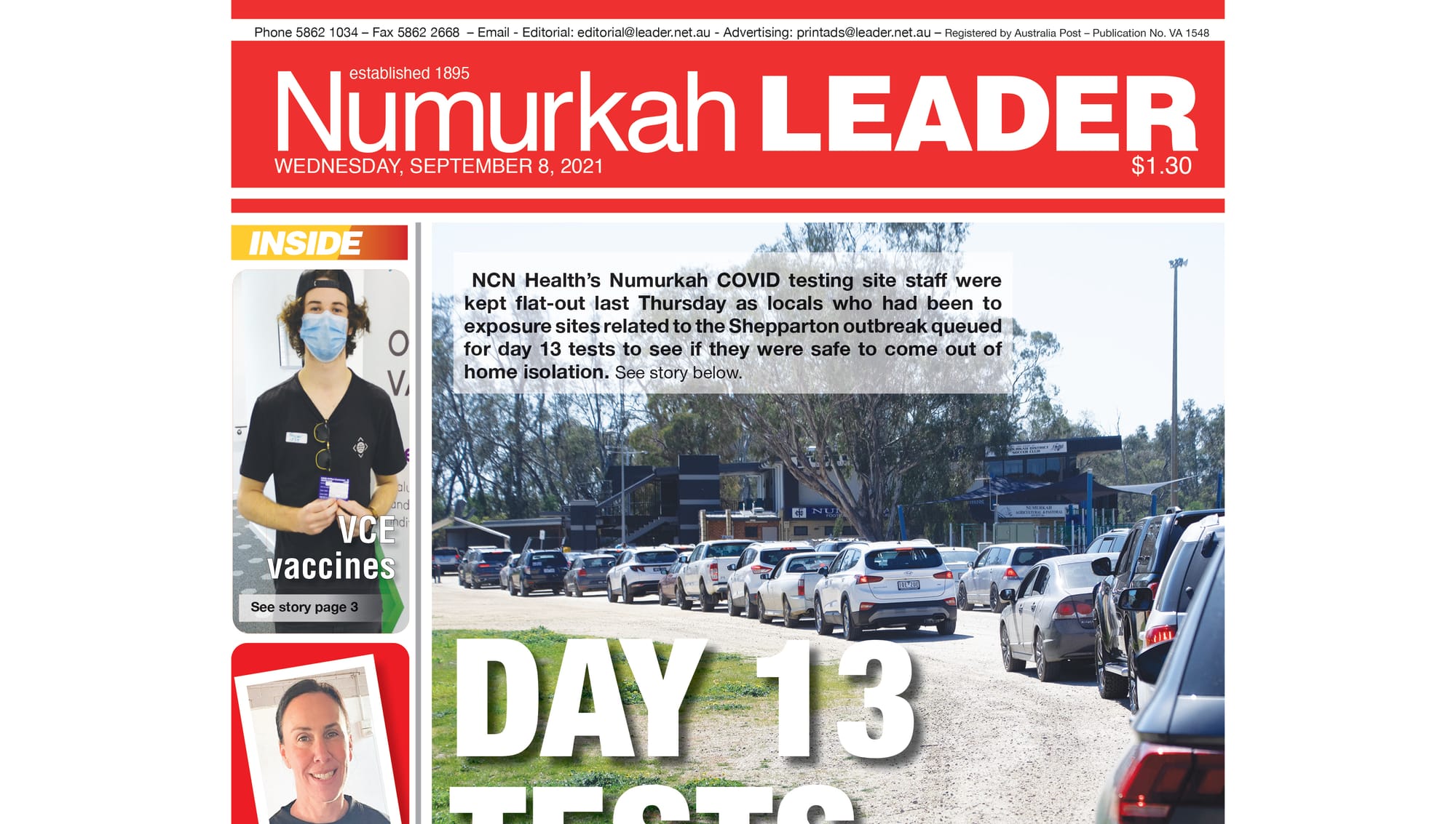 Numurkah Leader digital edition: September 8 2021