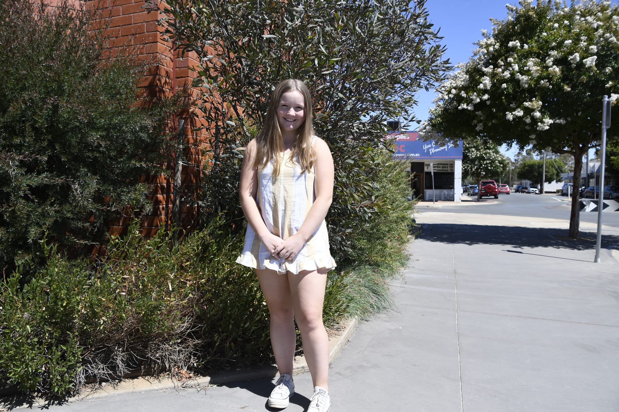 Phoebe Harrison ... Dux at Numurkah Secondary College.