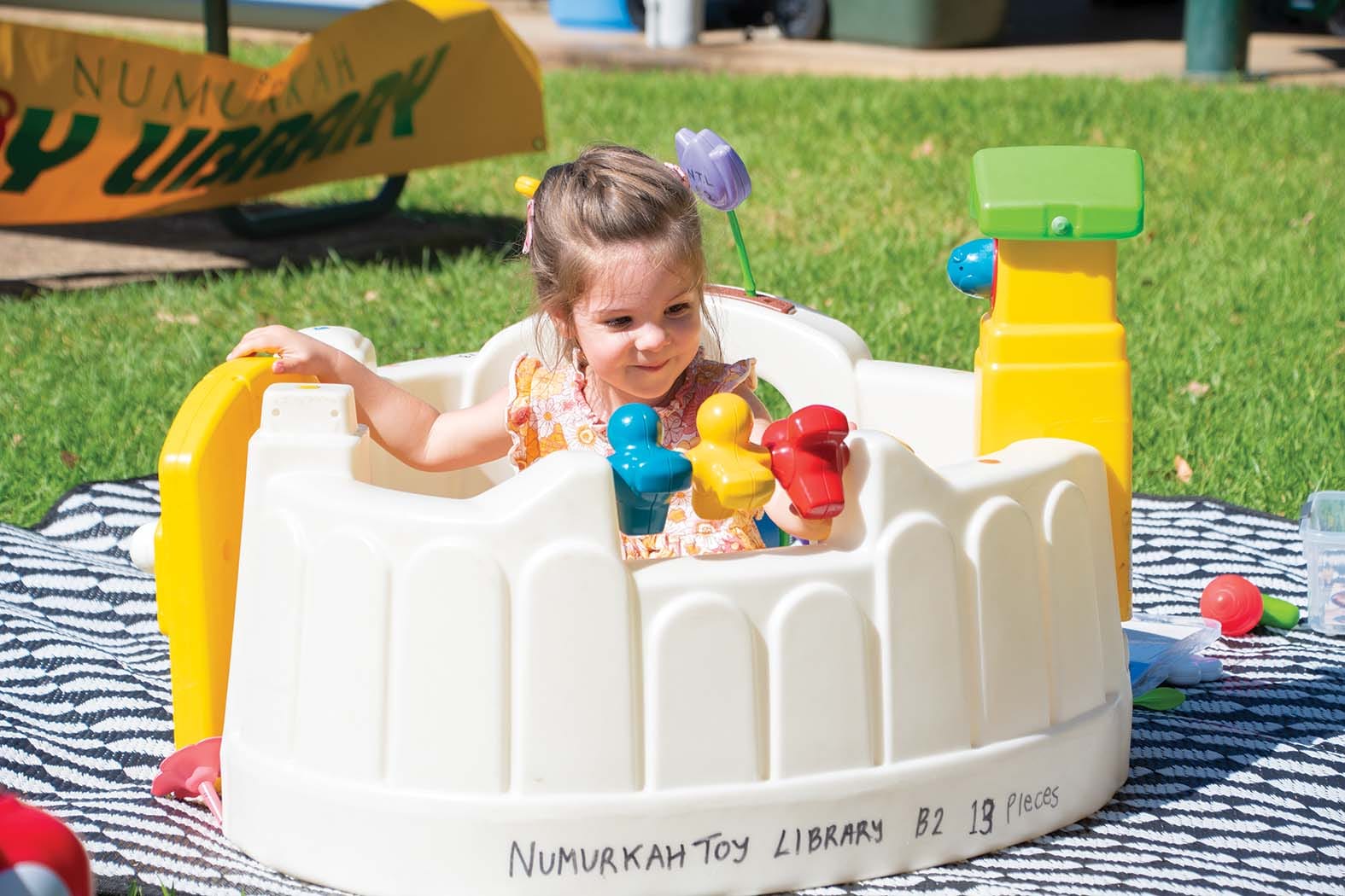 Fun in the sun ... Sienna Sprunt having fun in Apex Park just last week. 
