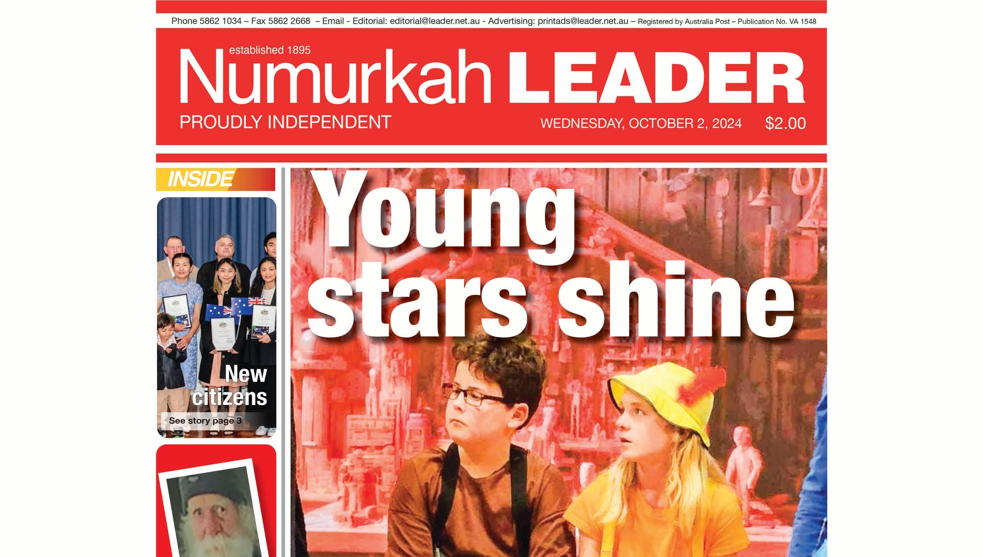 Numurkah Leader Digital Edition October 2 2024