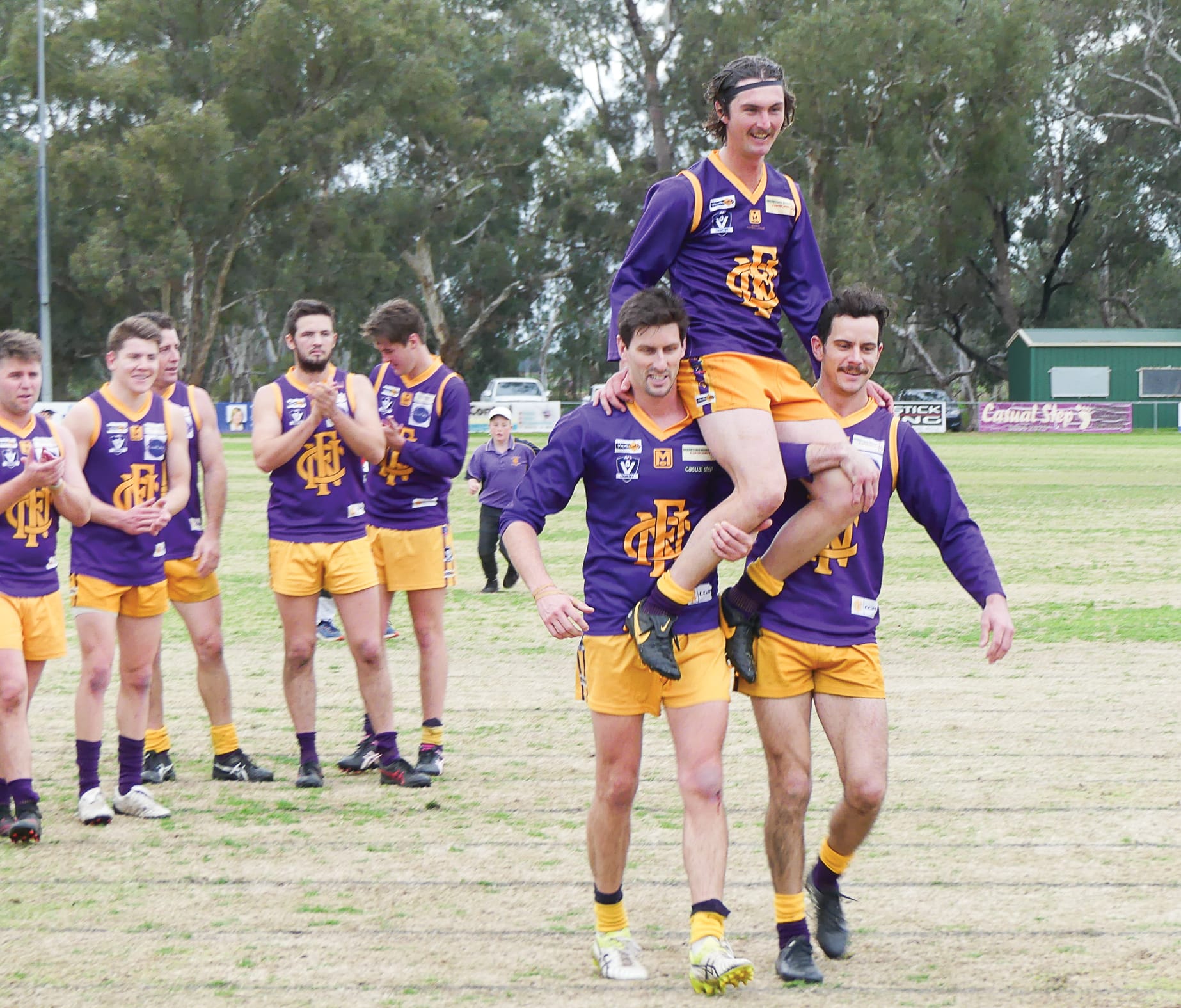 Purples hit the Road as Joe Nihill plays his 100th game