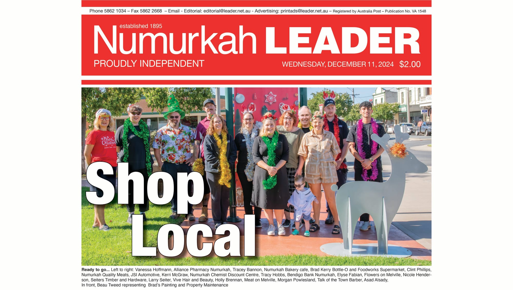 Numurkah Leader Digital Edition December 11 2024