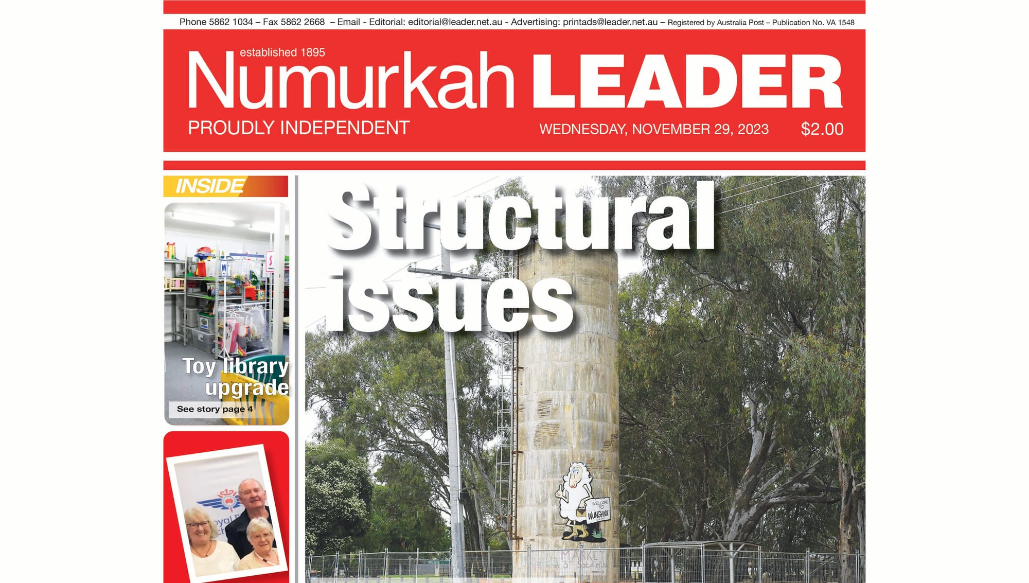 Numurkah Leader digital edition: November 29 2023