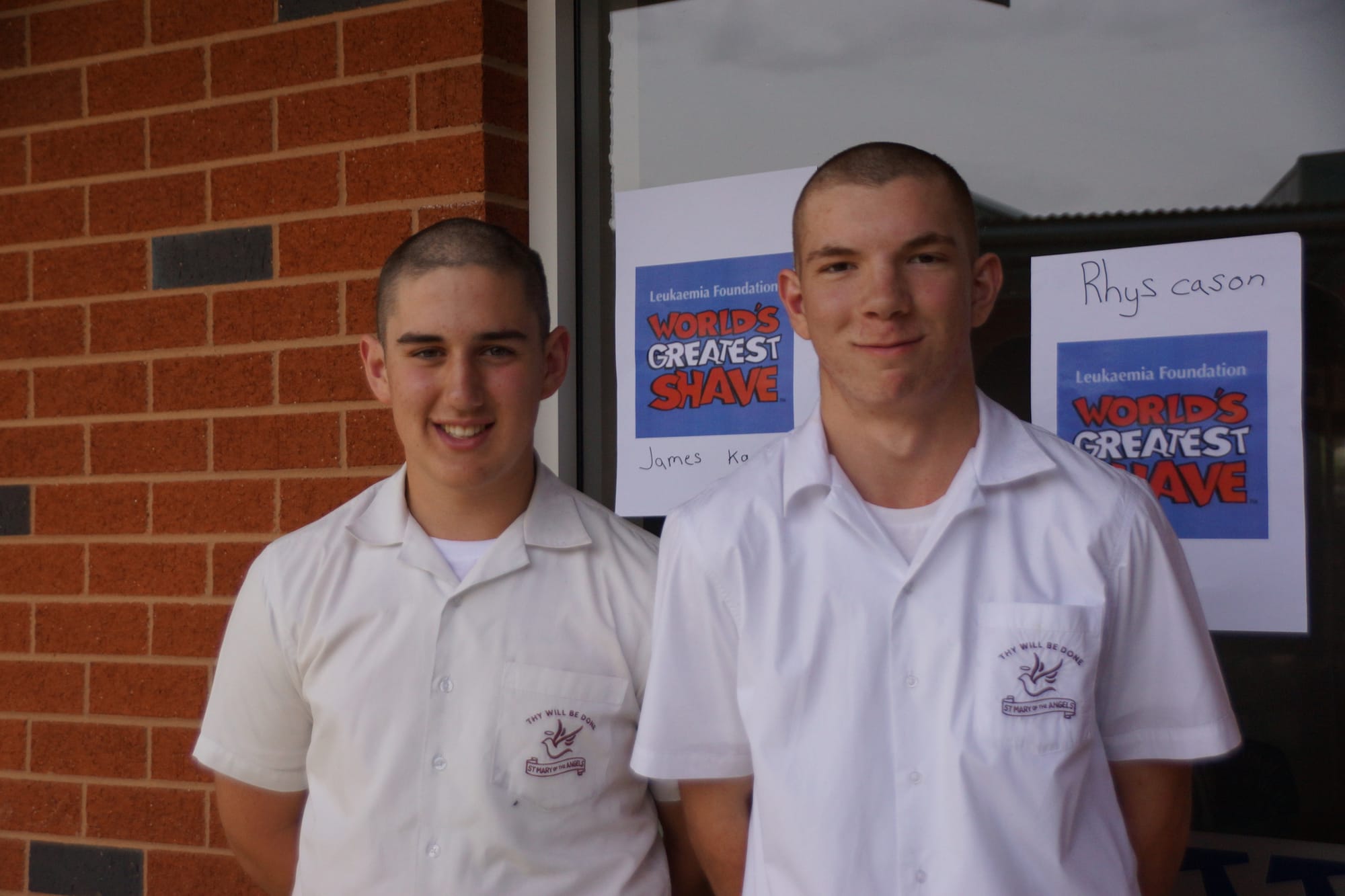 After ... James and Rhys both agreed that they were happy with the outcome. 