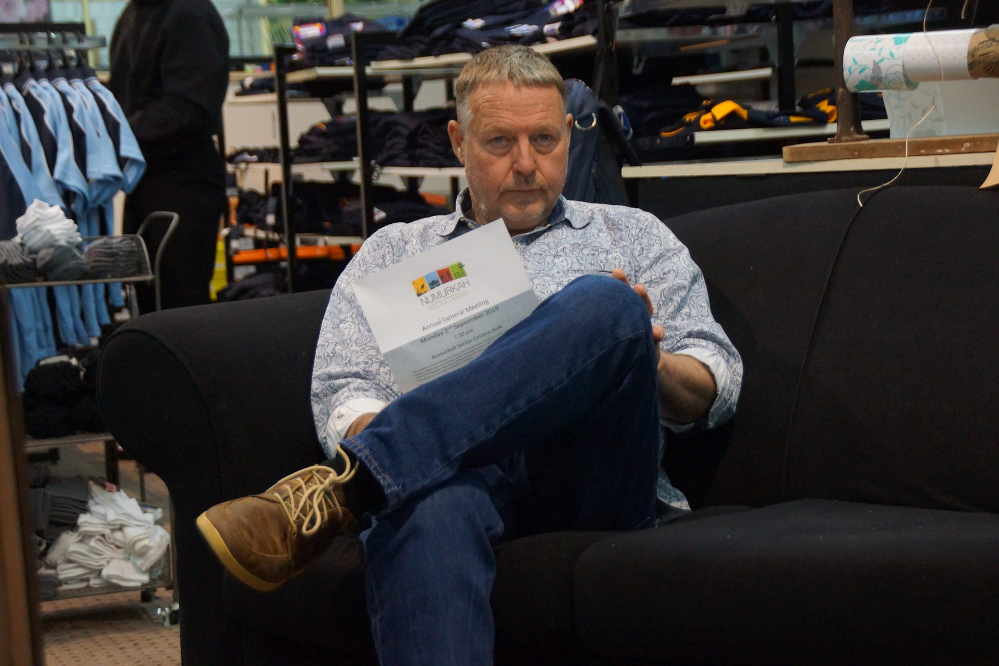 Help desperately needed ... Duncan McPherson is calling for new LOL members to save the organisation and its flagship event. 