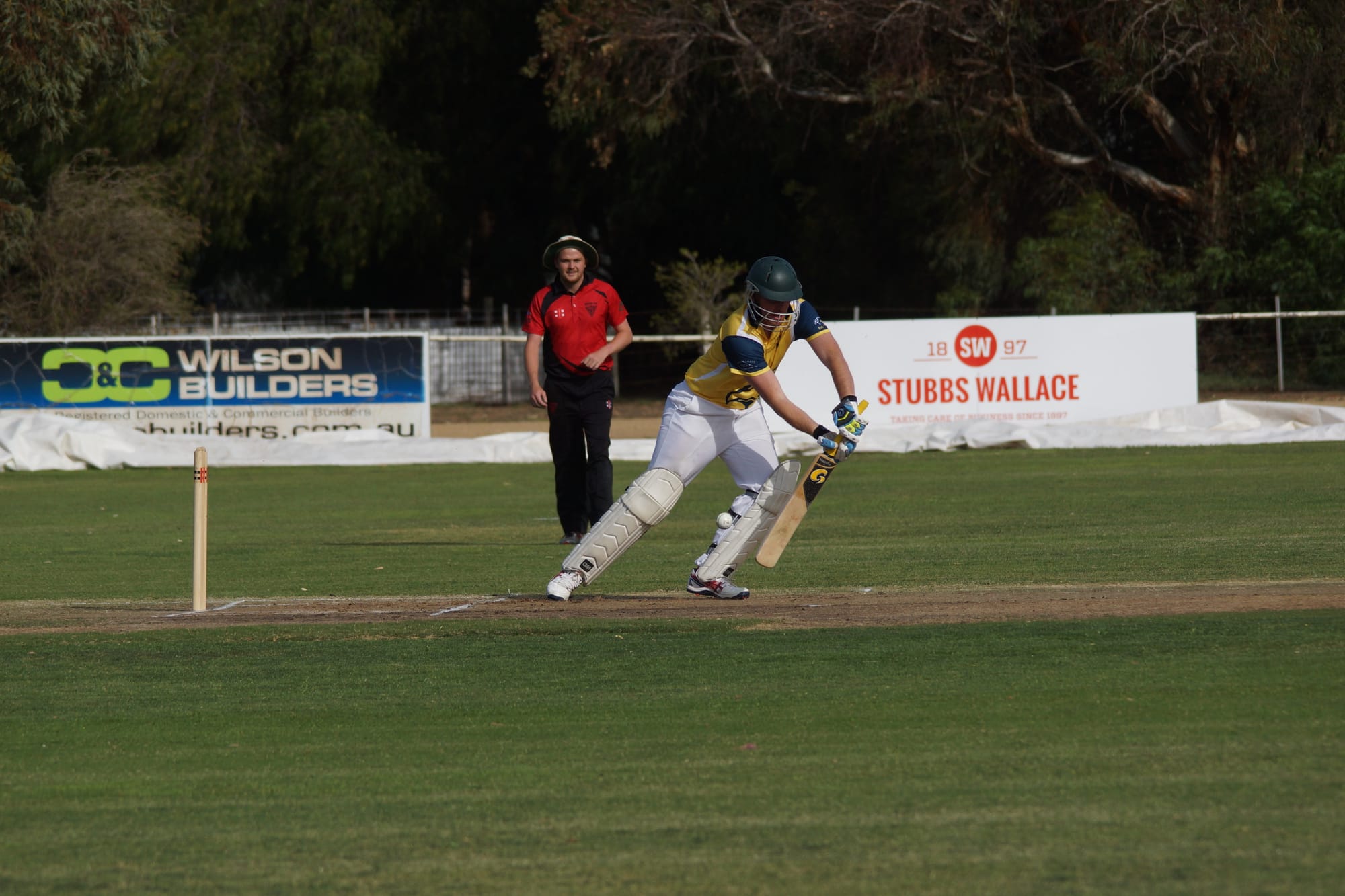 Opener ... Josh McKinnon in action for the Eagles at Waaia last Thursday.