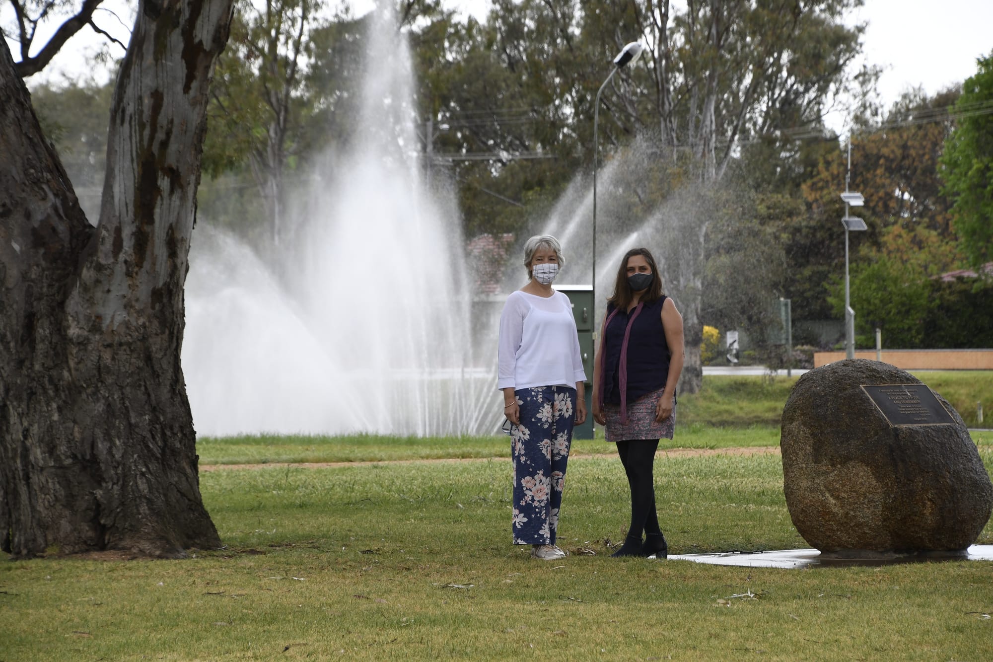 Bringing the creativity ... Barb Sinclair and Jacqueline Cuijpers are excited to be bringing out the art in Numurkah district. 
