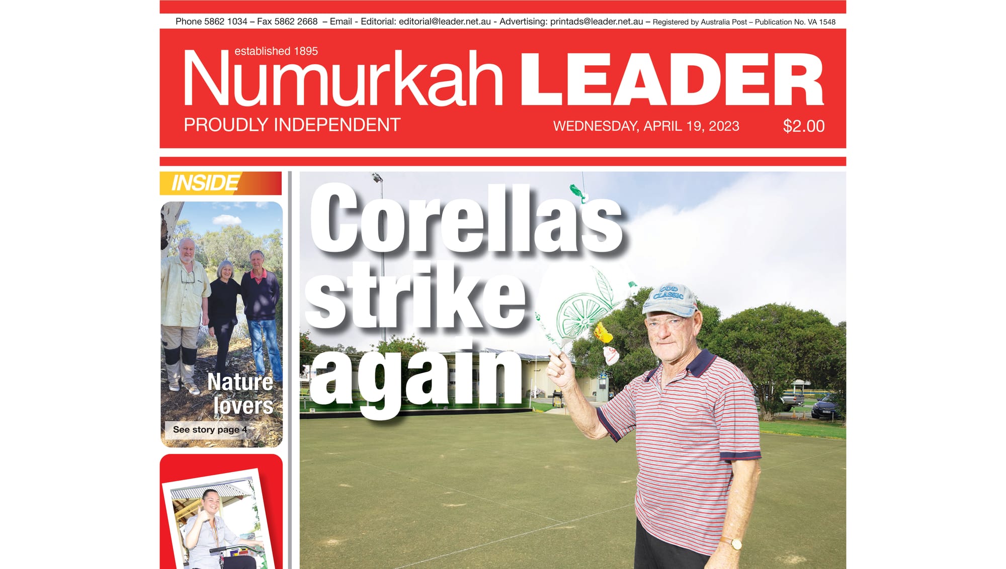 Numurkah Leader digital edition: April 19 2023