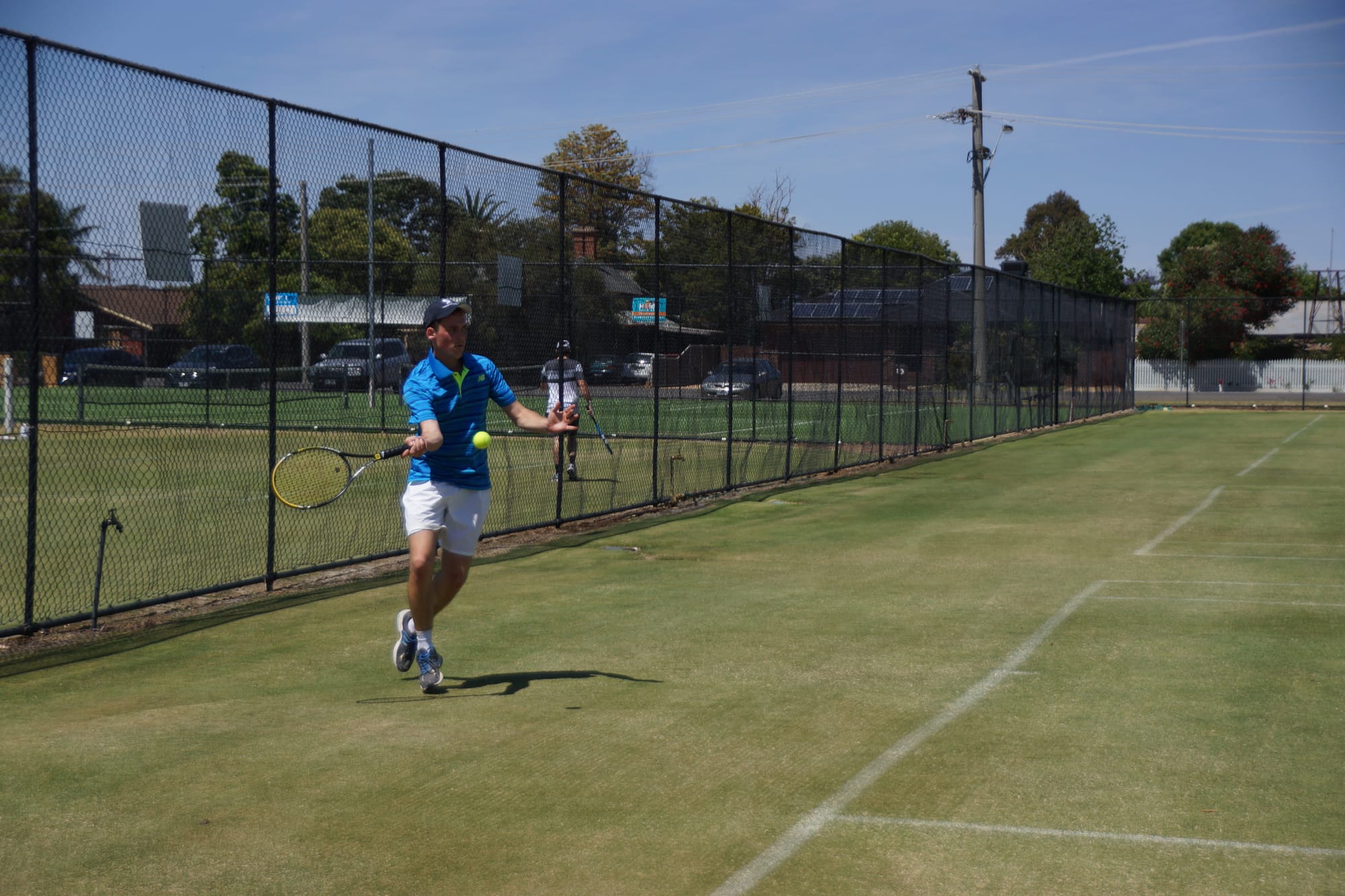A trio of winners ... Liam Booth was one of three three-set winners for the Ravens on Saturday, steering their team to a great win.