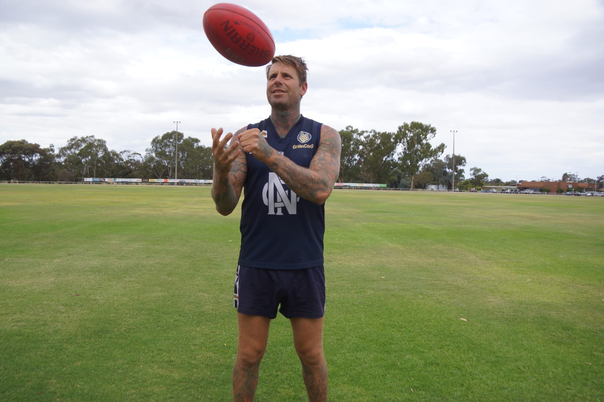 In safe hands ... Shane Miller is loved by his teammates on and off the field, so he was the natural choice to be captain for 2021.