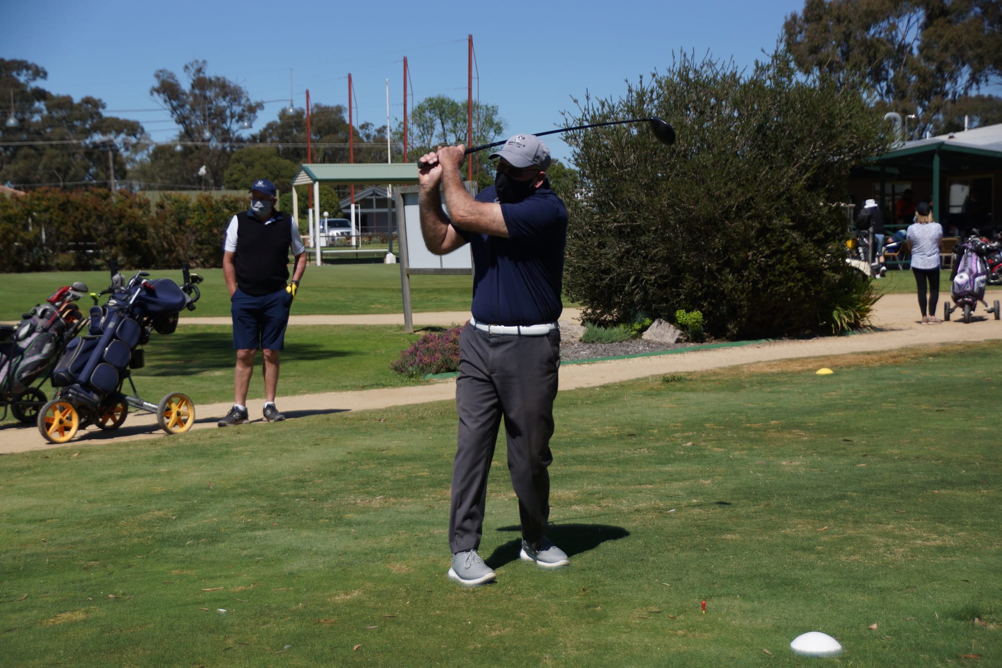 Sneaky win ... Jack Hepworth just snuck in for a one shot win in last Thursday’s golf competition at Numurkah.