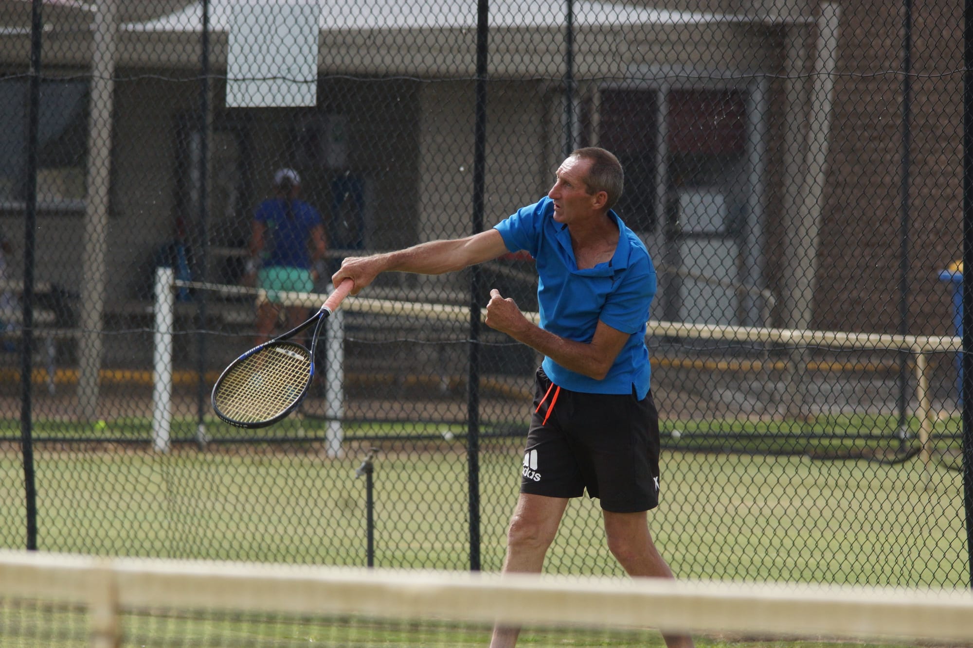 Penguin flop ... Craig Brown on the court for the Penguins on Saturday.