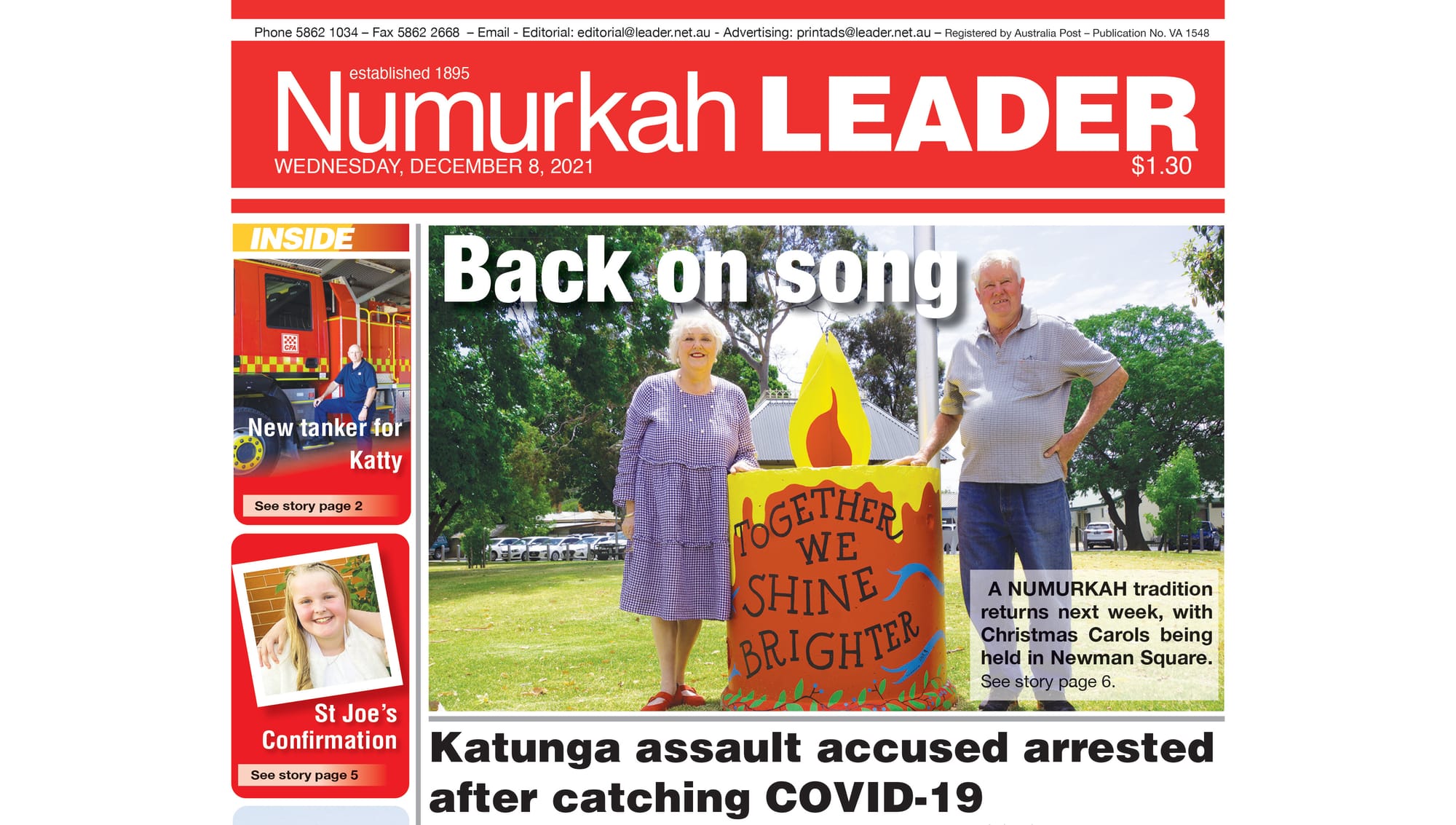 Numurkah Leader digital edition: December 8 2021