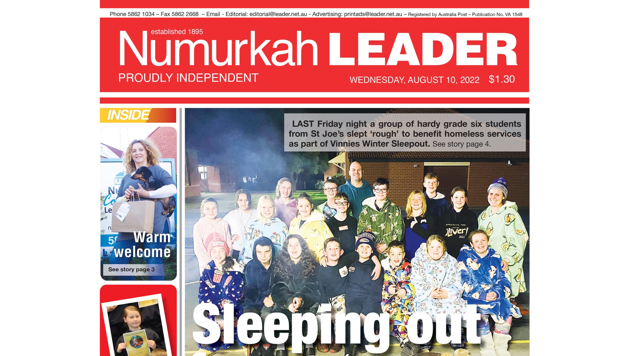 Numurkah Leader digital edition: August 10 2022