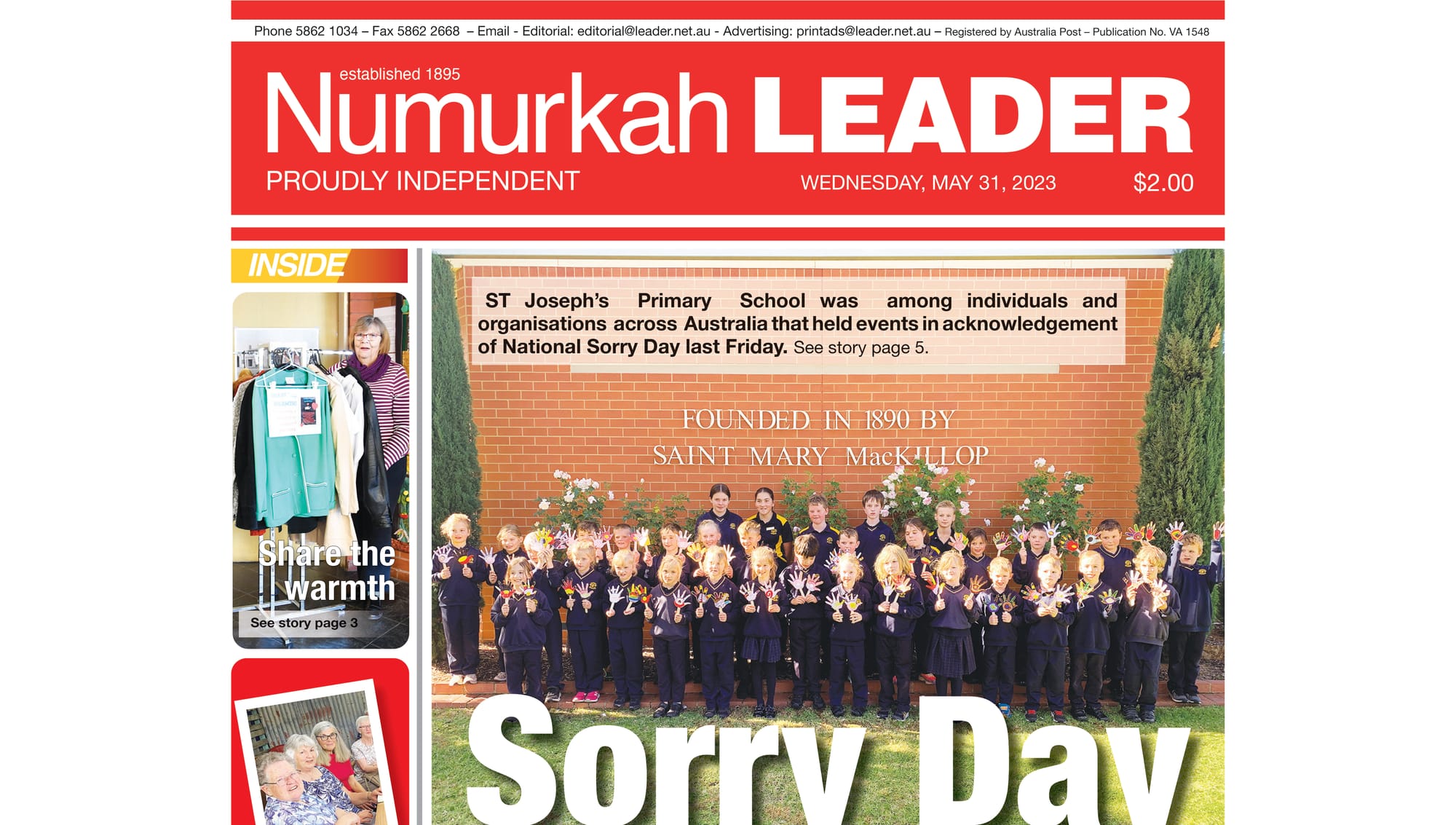 Numurkah Leader digital edition: May 31 2023