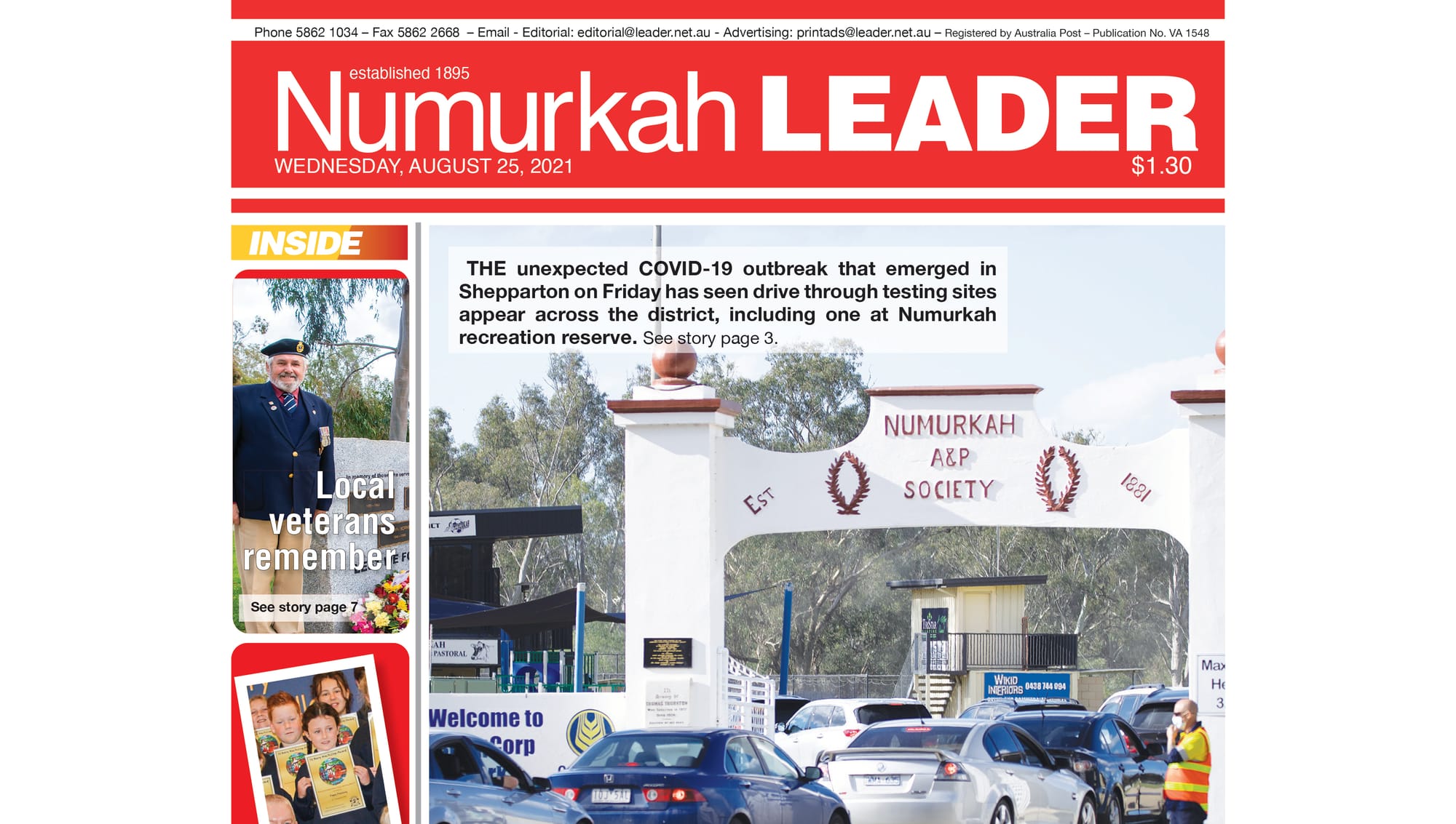 Numurkah Leader digital edition: August 25 2021